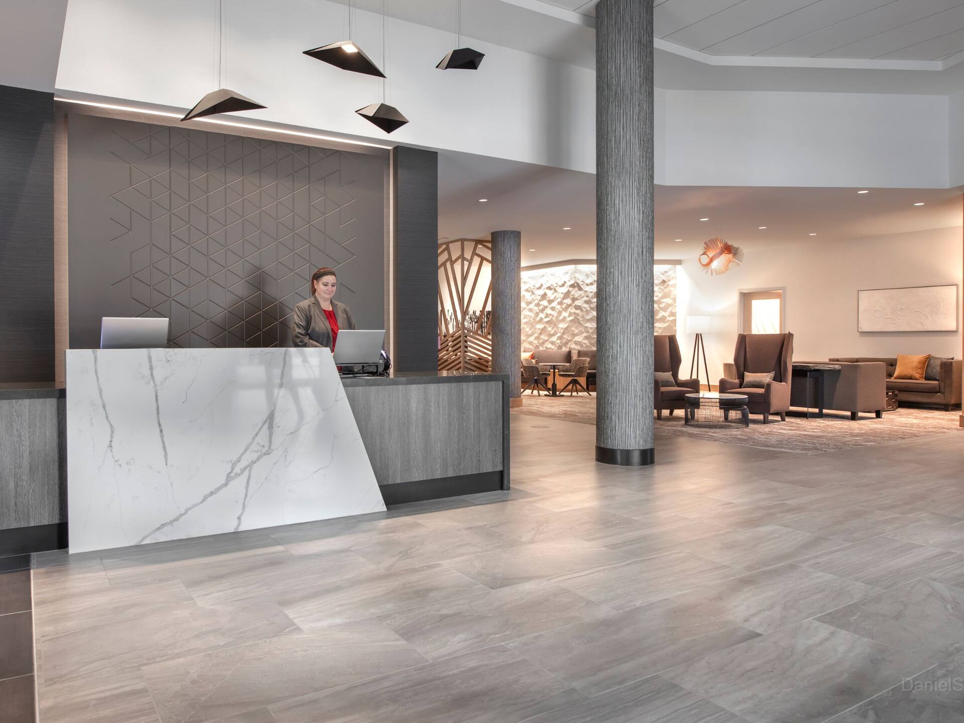 Hyatt Place Moncton / Downtown Front Desk View