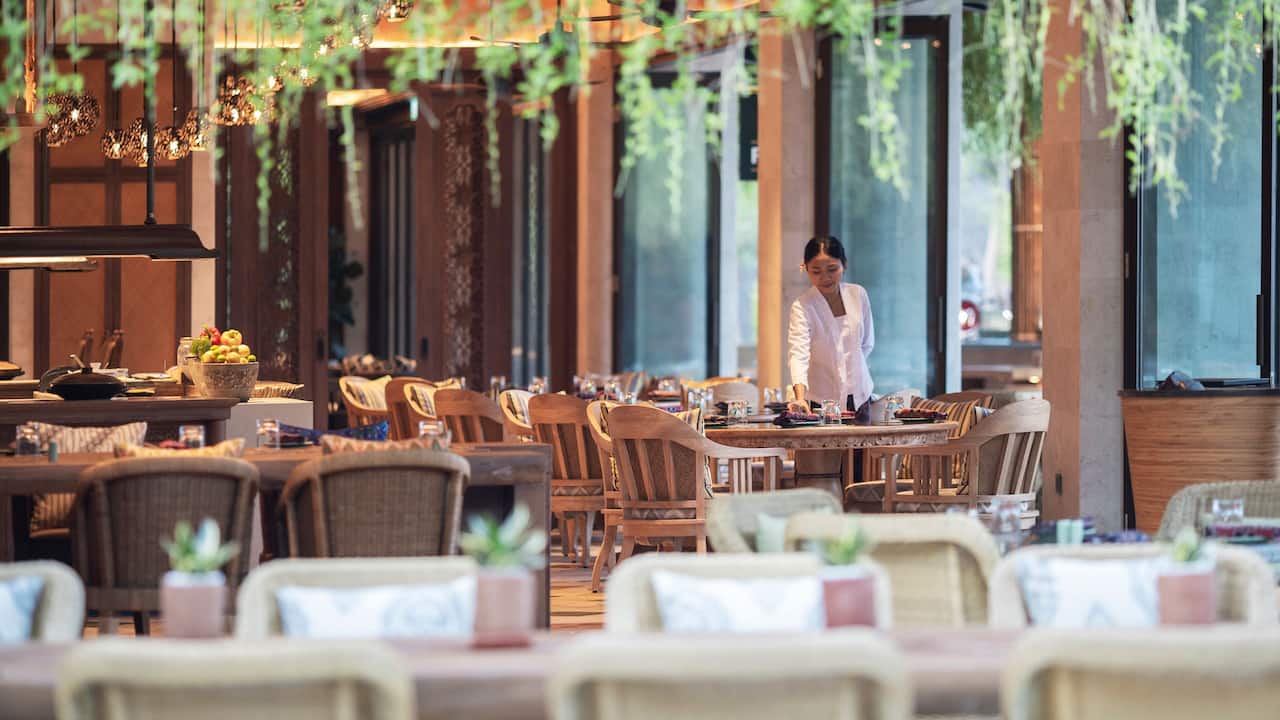 Food, Drink and Venue of Hyatt Restaurants - Wok Wok Restaurant by Andaz Bali