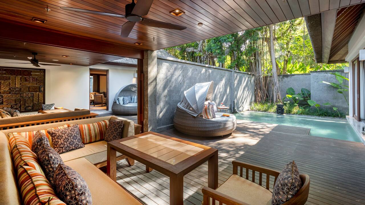 Connecting Door in Garden Villa