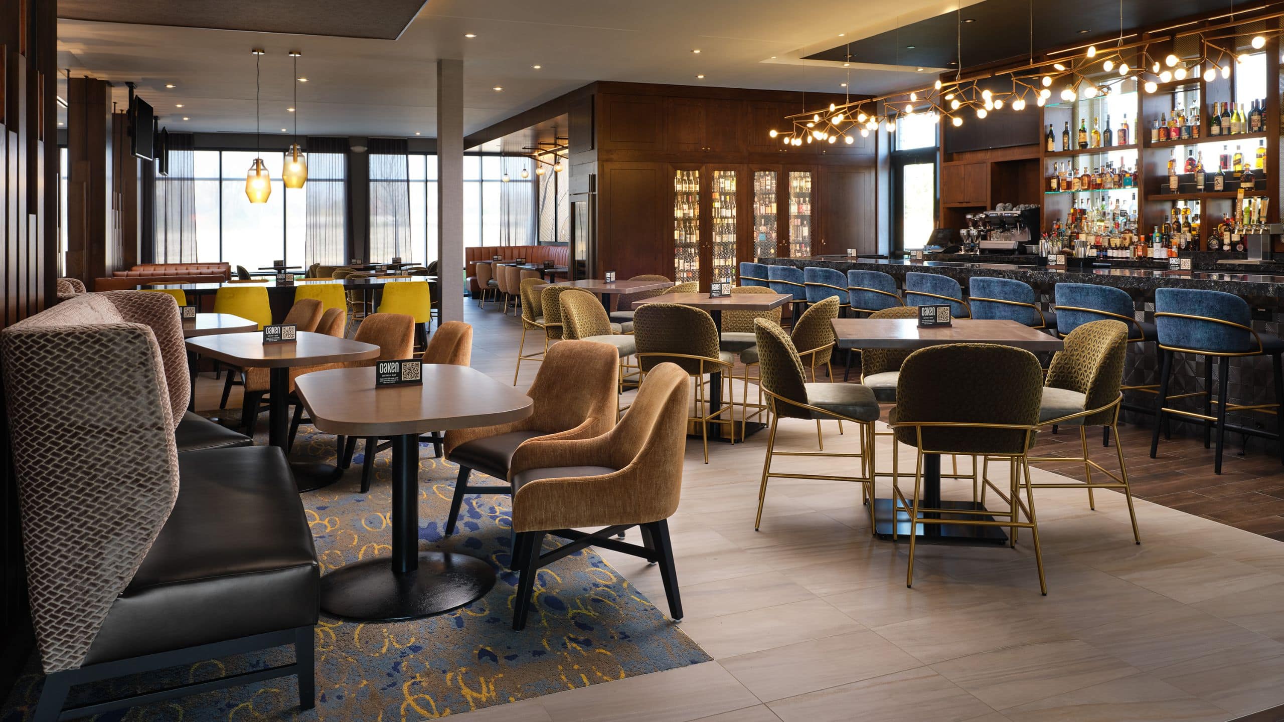 The Forester Hotel Oaken Seating