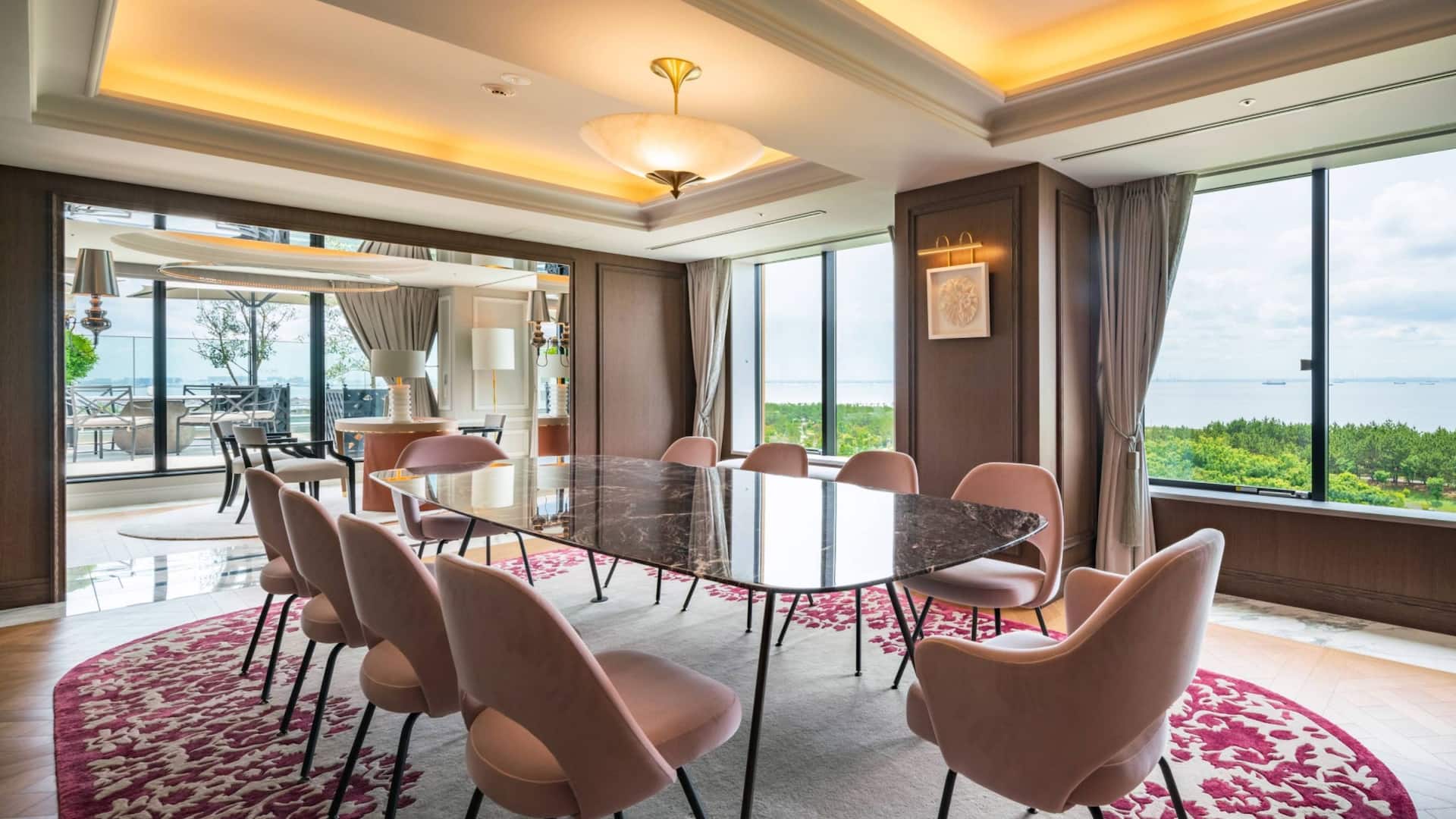 Hyatt Regency Tokyo Bay Chairman Suite Dining Room