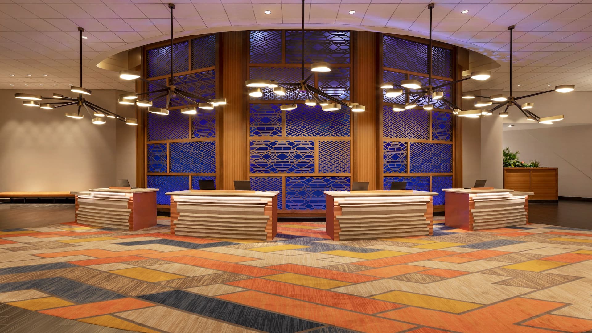 Hyatt Regency Phoenix Lobby Arrival Experience