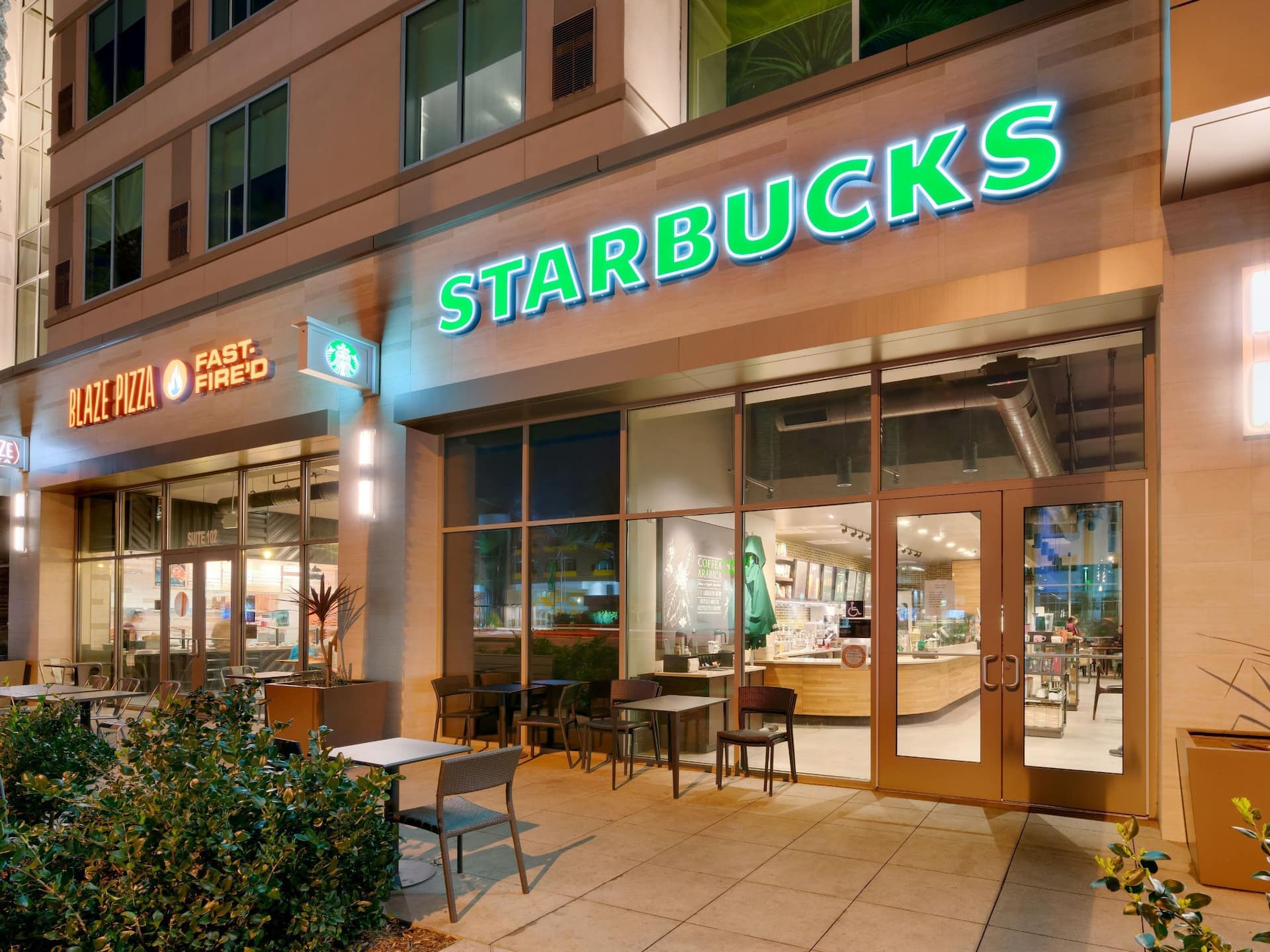 Hyatt House at Anaheim Resort/Convention Center Local Starbucks Street View