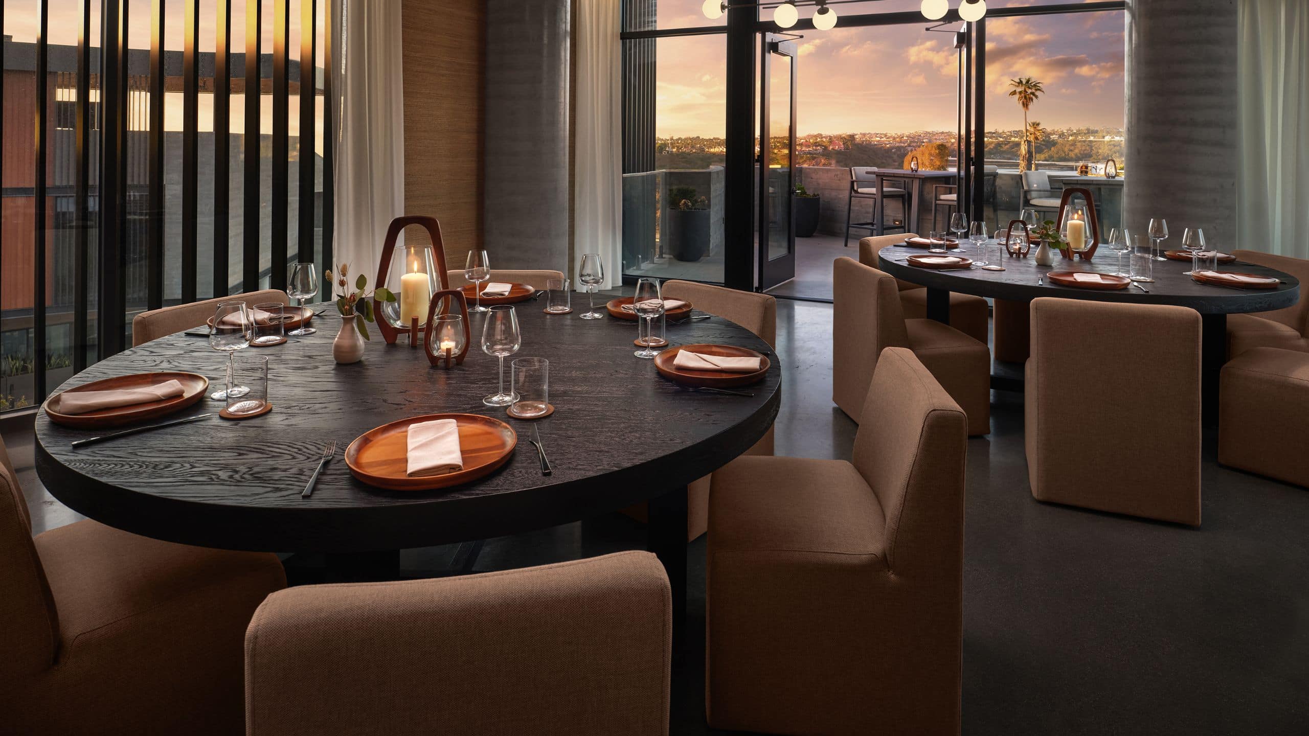 Alila Marea Beach Resort Encinitas Vaga Private Dining Room