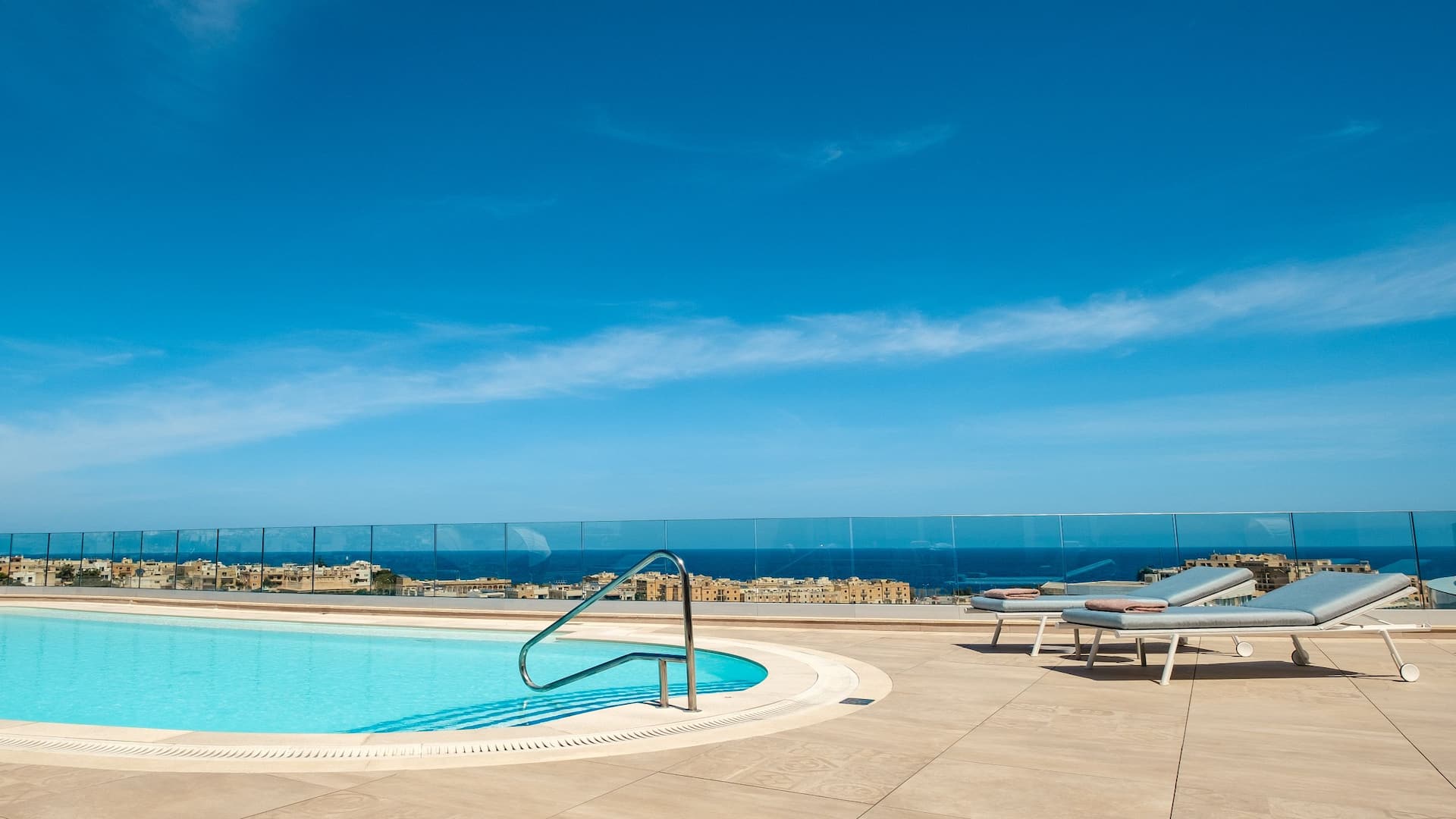 1 of 3 Hyatt Regency Malta Rooftop Pool View