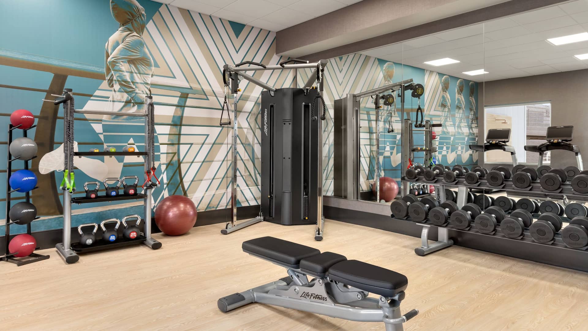 Hyatt House Atlanta / Perimeter Center Fitness Center Weights