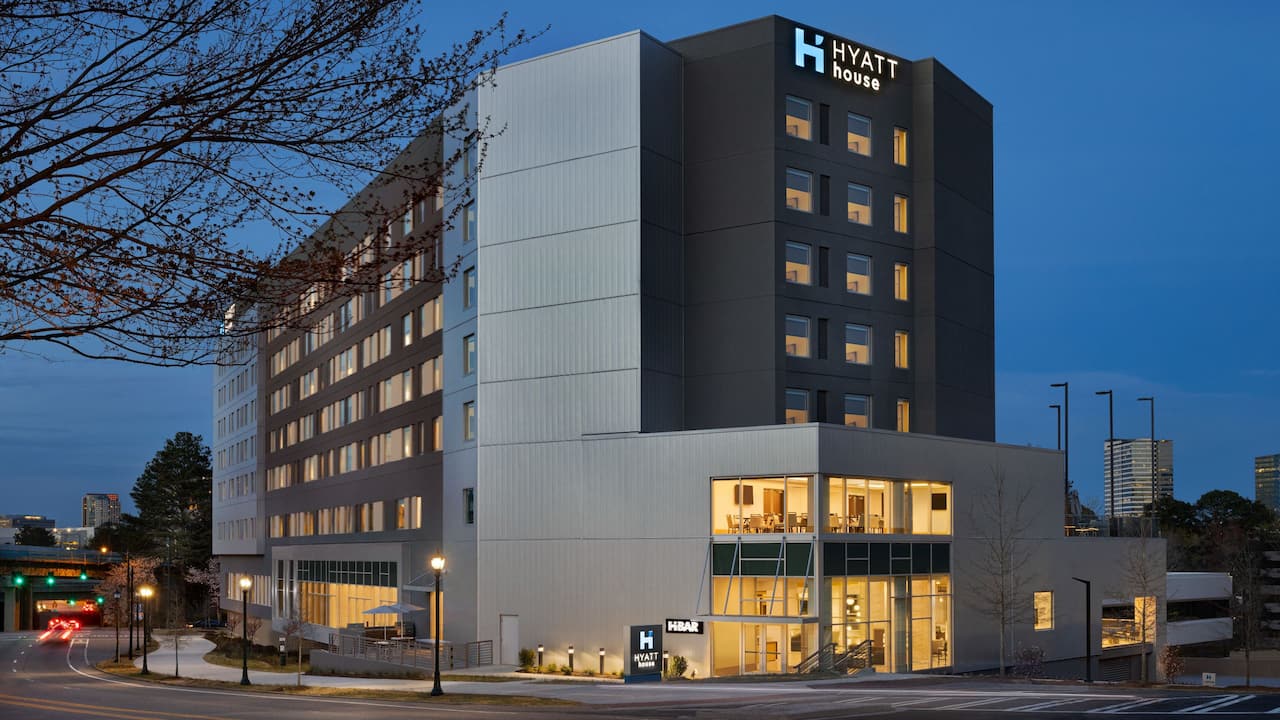 Hotel Exterior Night