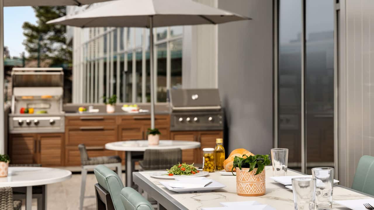 Outdoor Seating Area