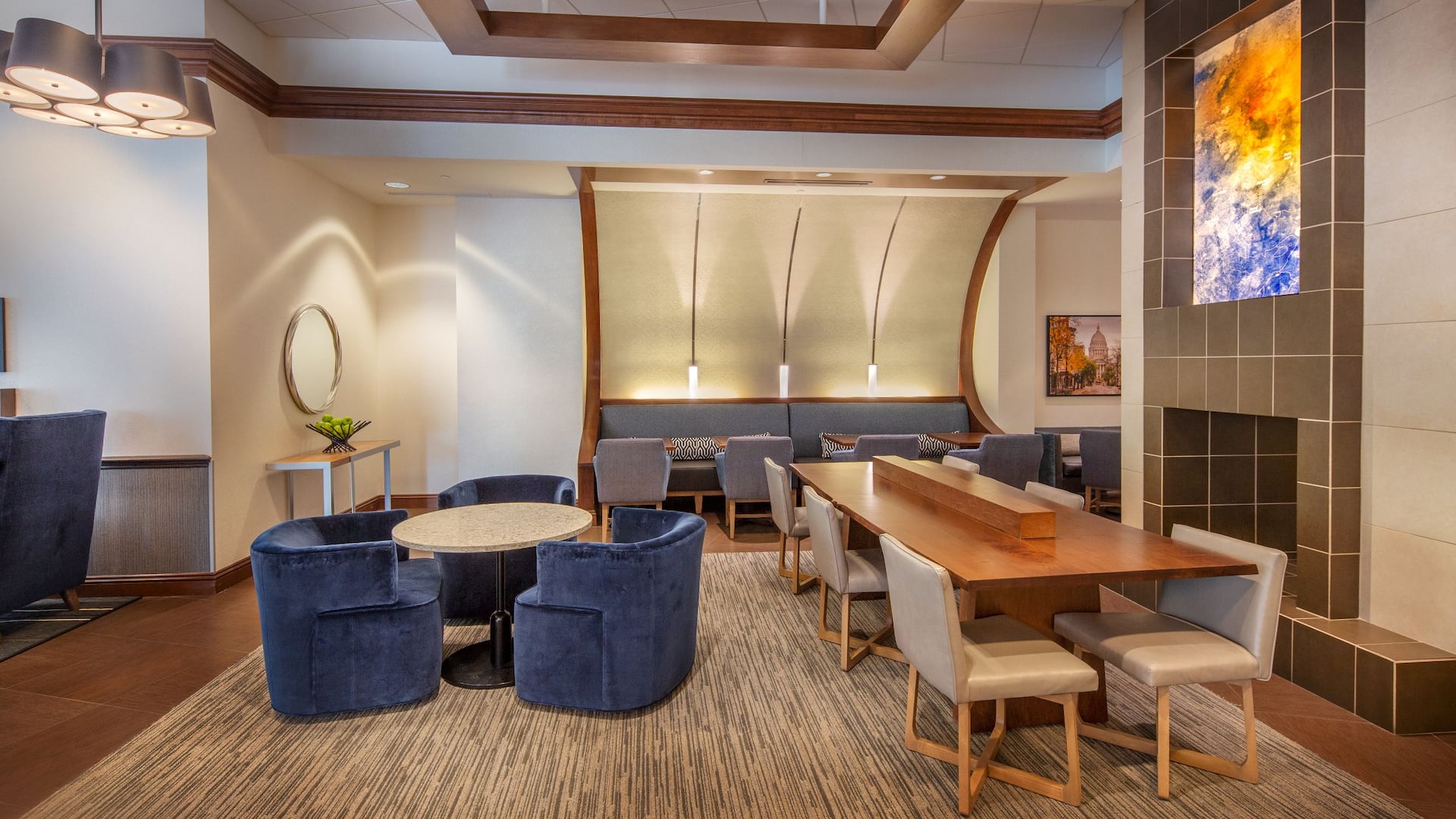 Hyatt Place Madison/Downtown Lobby Chairs