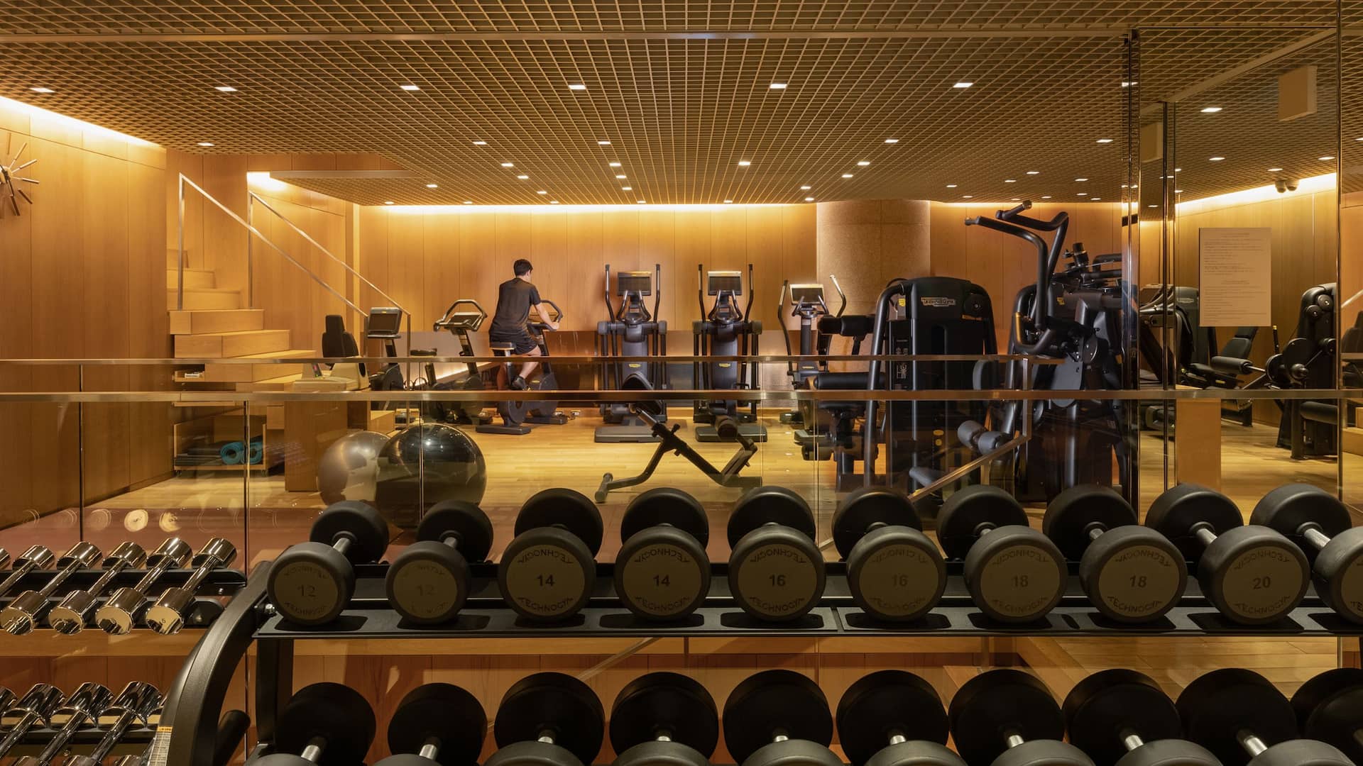 Grand Hyatt Tokyo Fitness Room Equipment