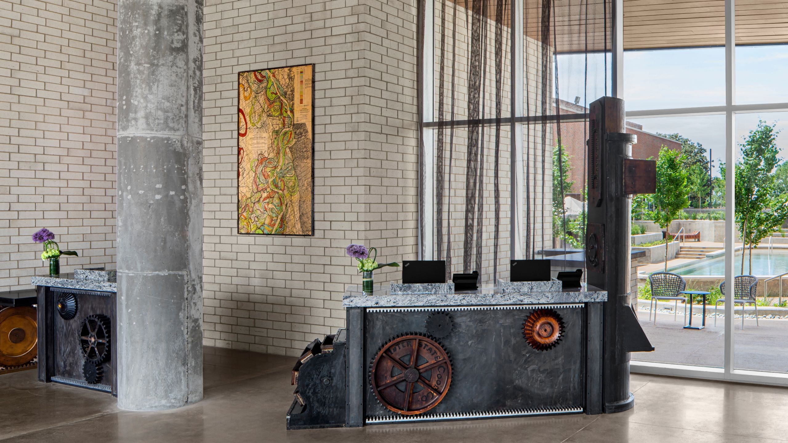 Lobby Front Desk at Hyatt Centric Beale Street Memphis