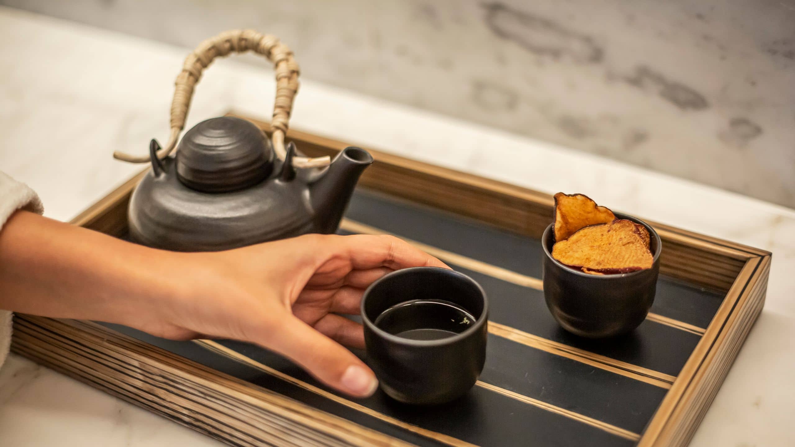 Park Hyatt Auckland Spa Guest Tea Tray