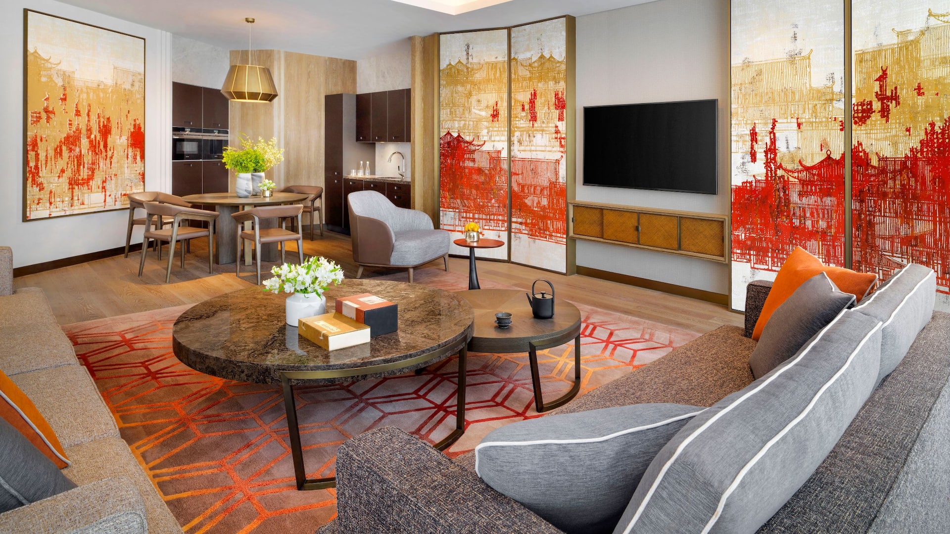 Grand Hyatt Xi'an Executive Suite Living Room