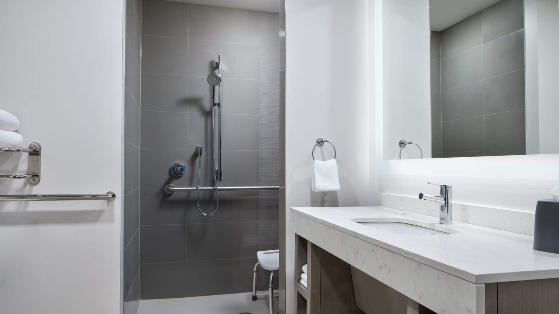 Hyatt House Denver / Aurora ADA Roll In Shower