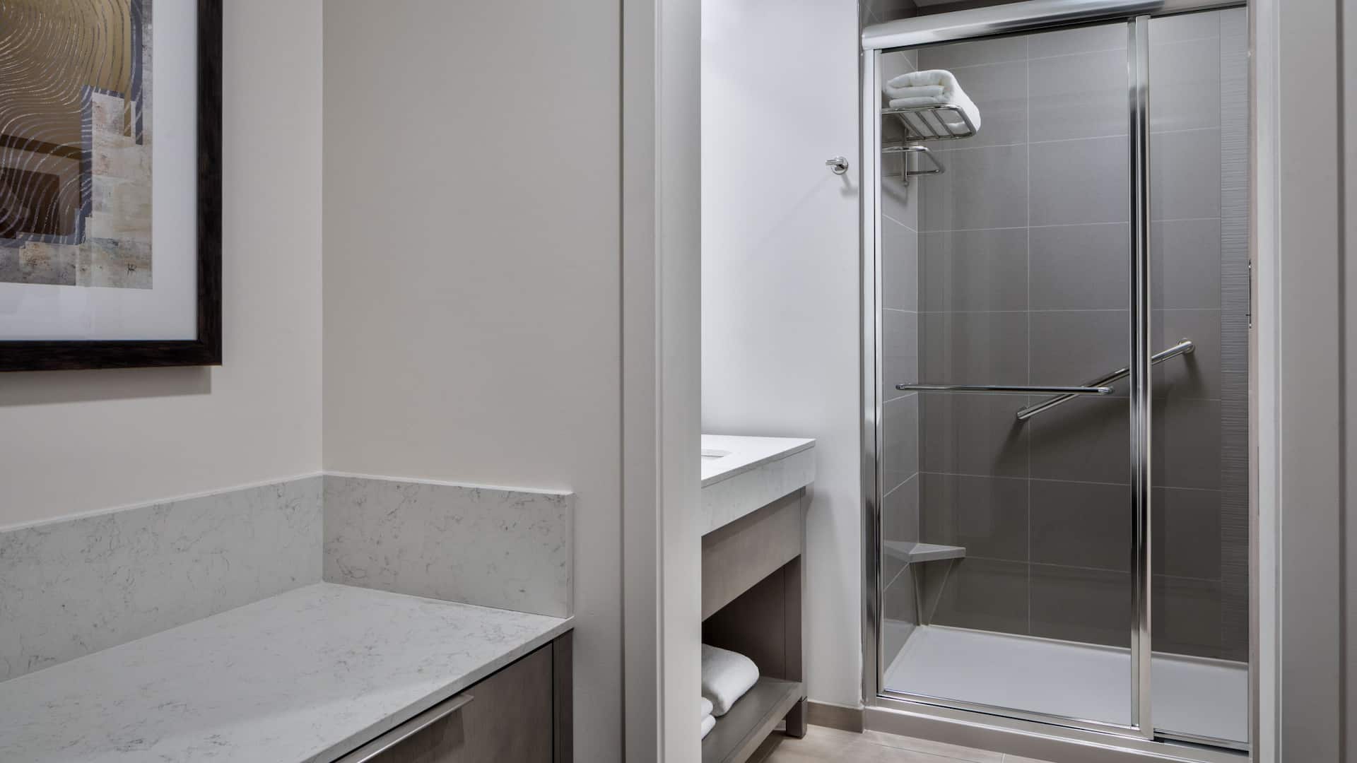 4 of 4 Hyatt House Denver / Aurora One Bedroom Bathroom