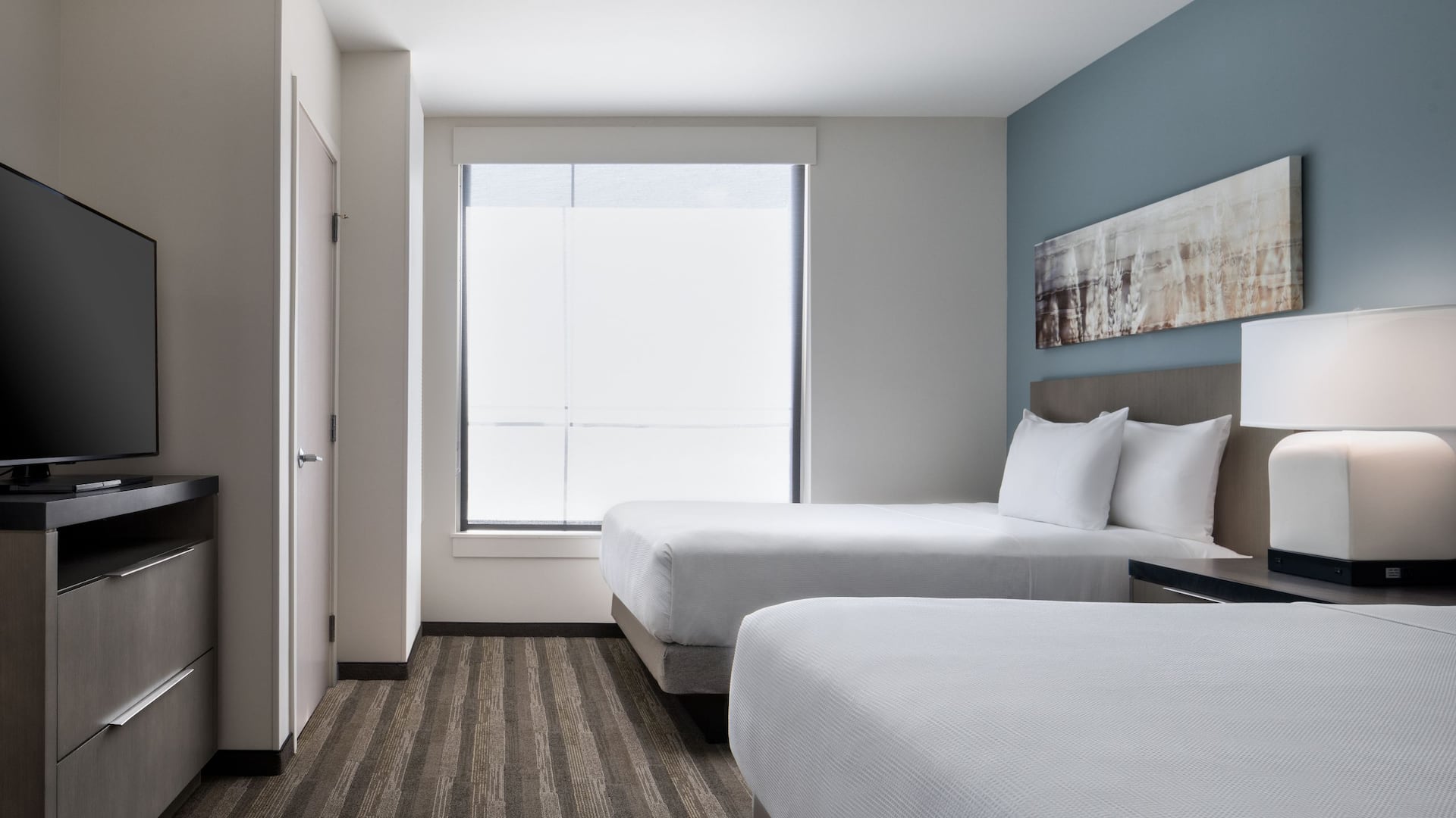 Hyatt House Denver / Aurora Two Queen Guestroom