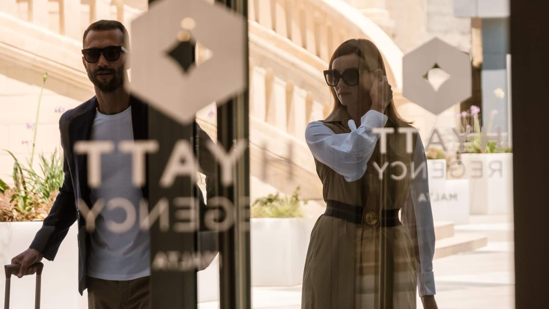 Hyatt Regency Malta Entrance