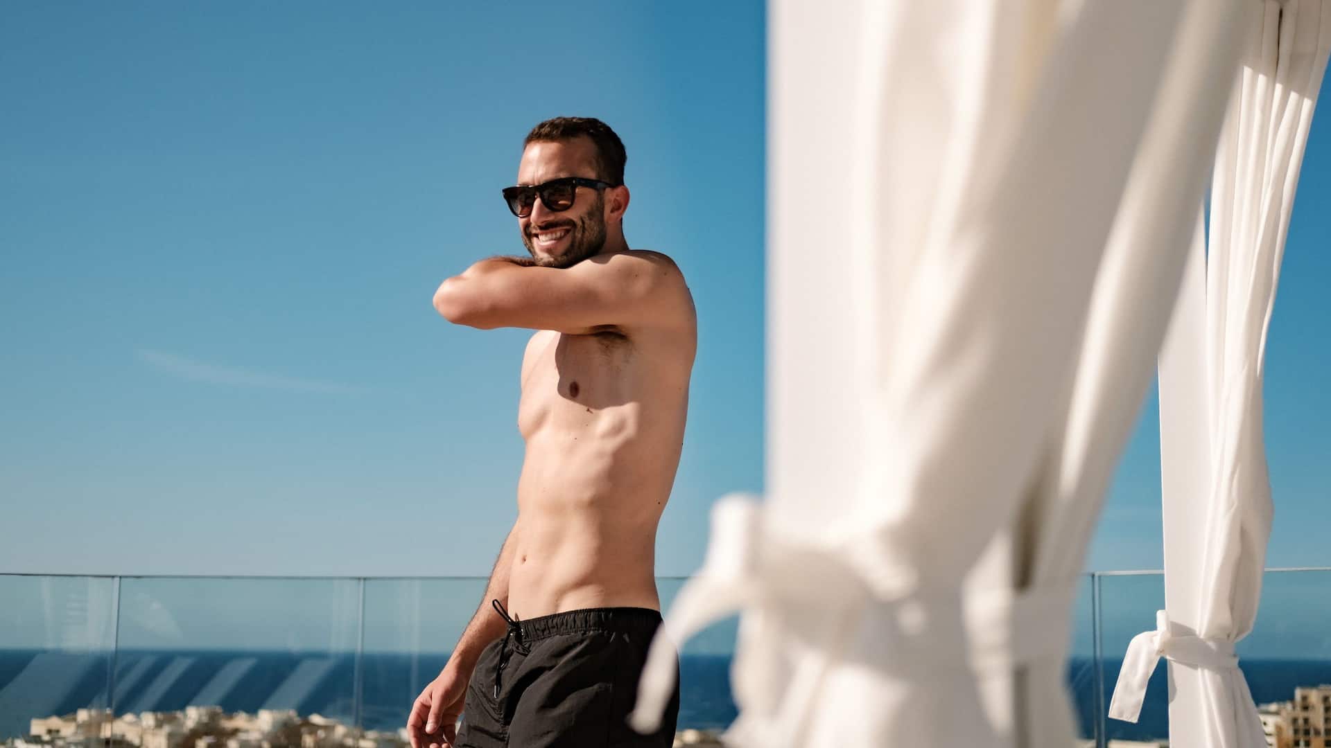 Hyatt Regency Malta Rooftop Pool Male