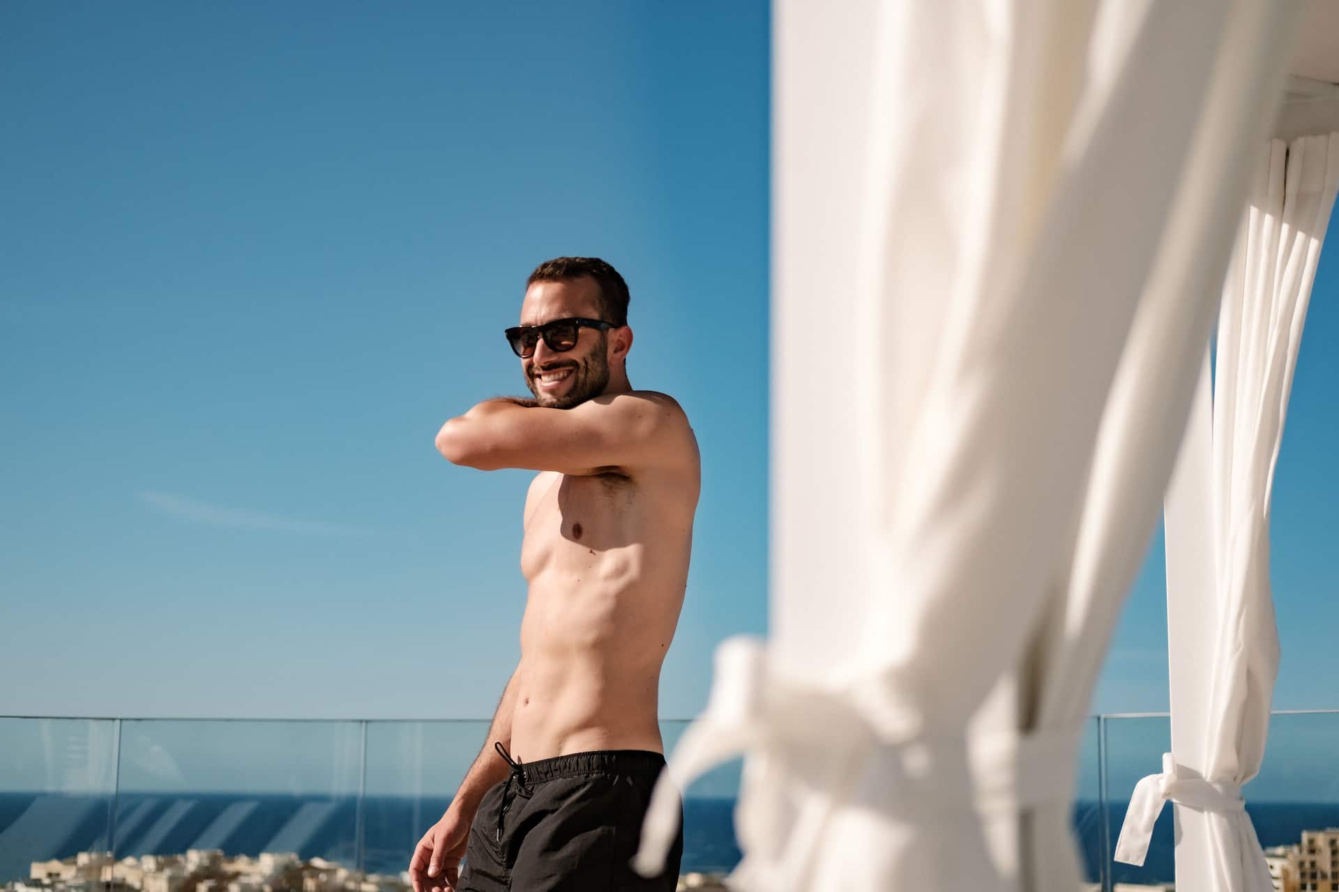 Hyatt Regency Malta Rooftop Pool Male