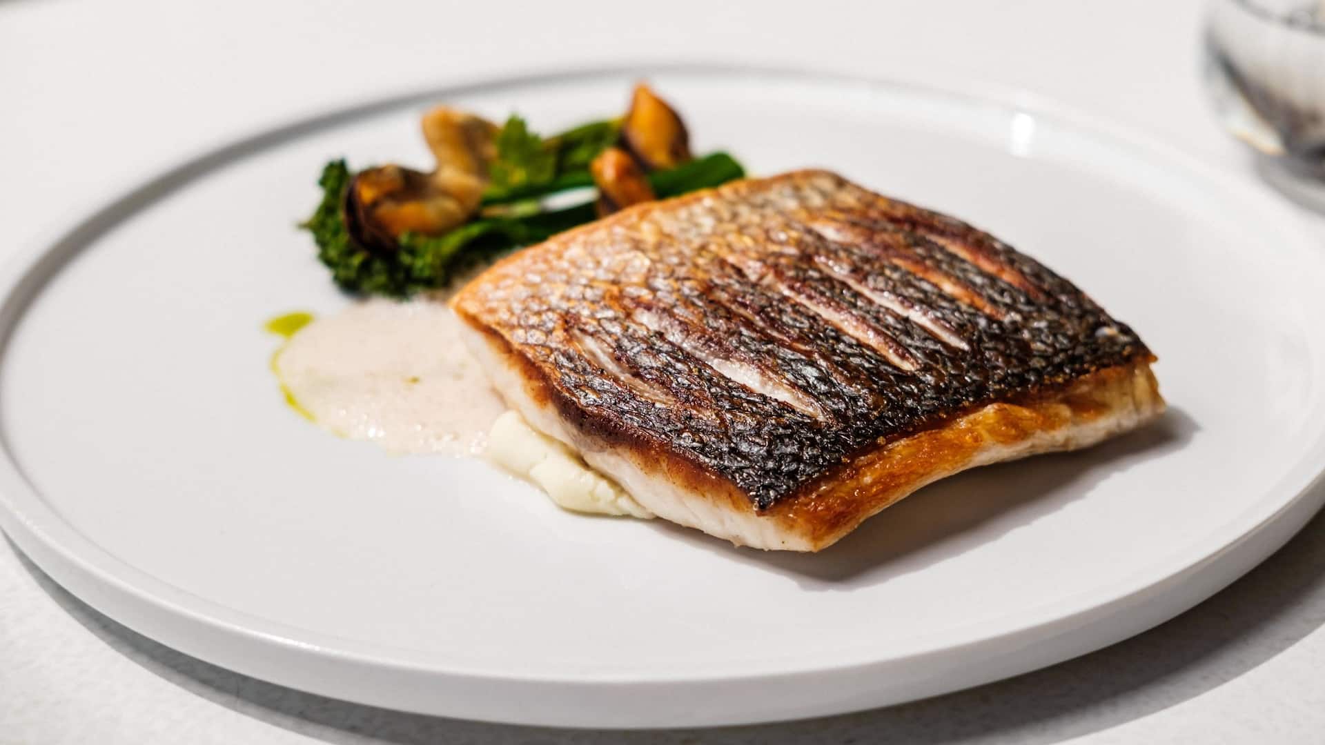 Hyatt Regency Malta Seed Fish Entree