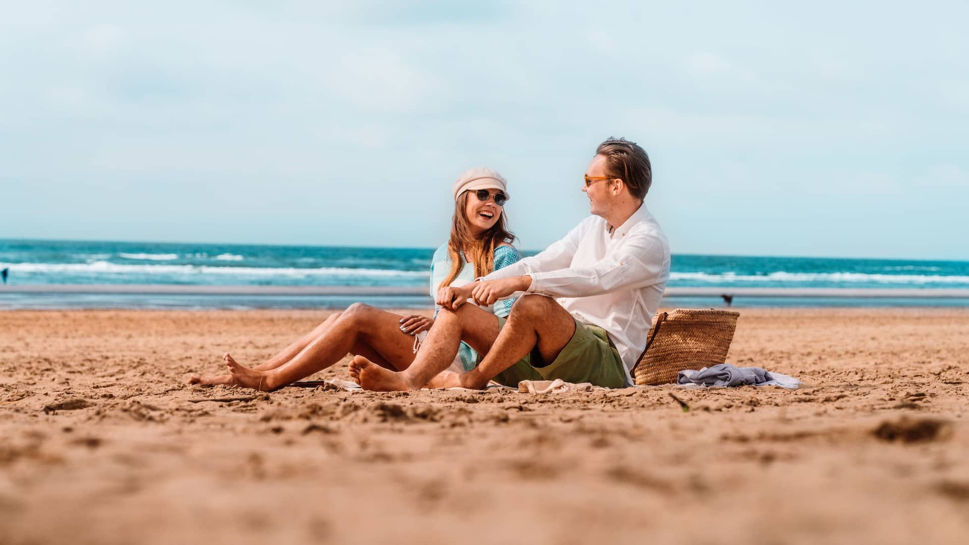 Hyatt Place Amsterdam Airport Couple Beach