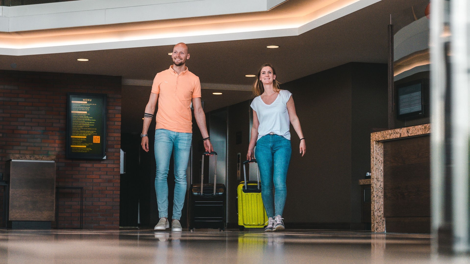 Hyatt Place Amsterdam Airport Couple Departure