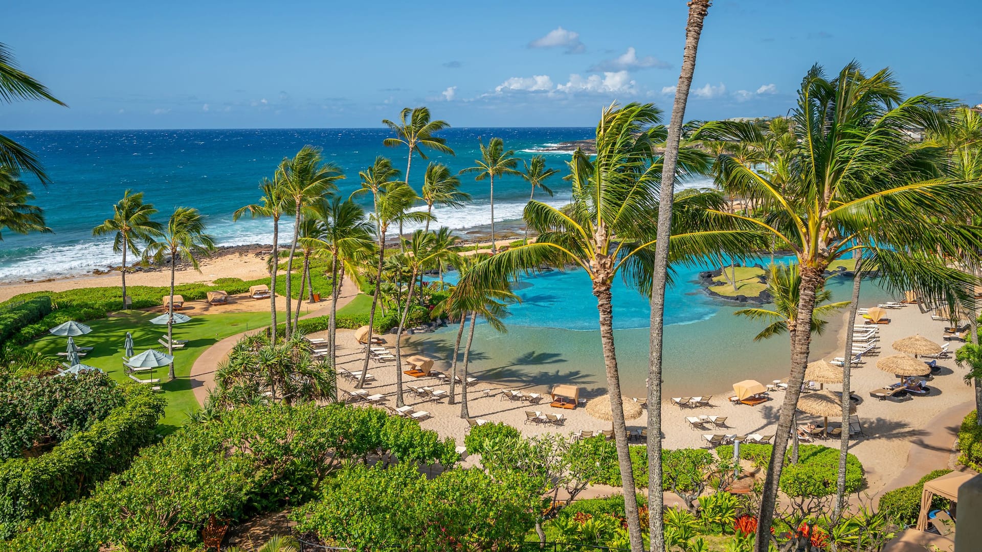 Grand Hyatt Kauai Resort & Spa Lagoon Beach View