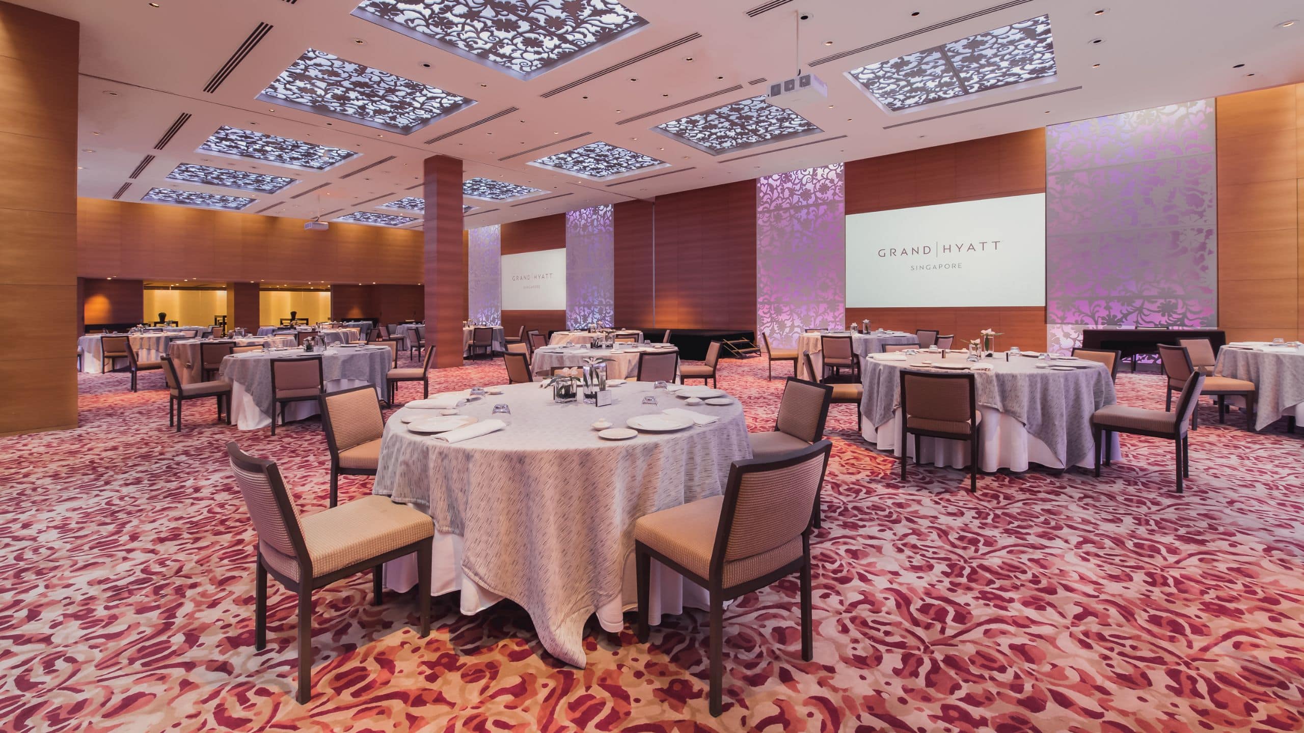 Grand Hyatt Singapore Grand Residence Ballroom Set up