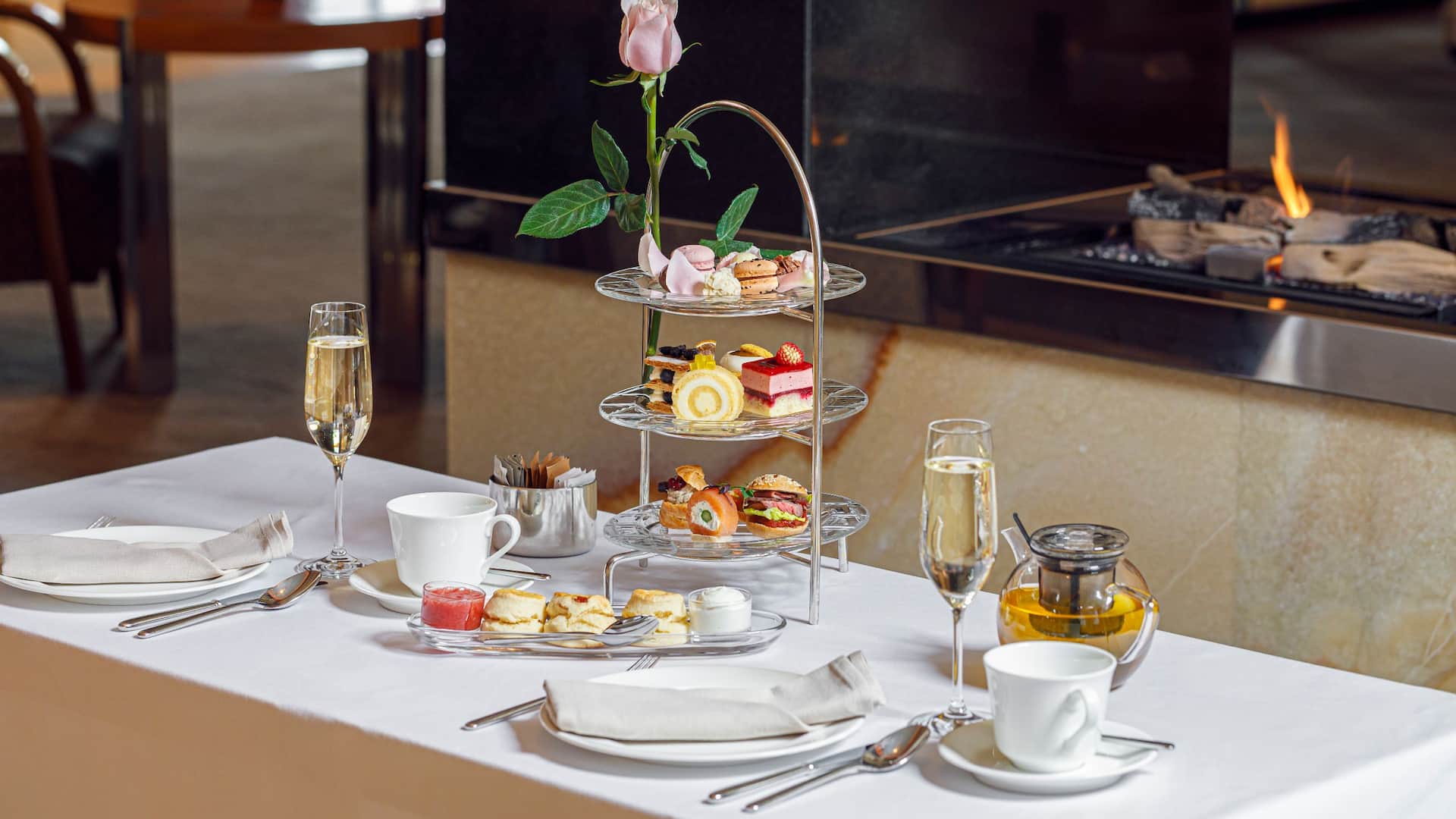 Hyatt Regency Kyiv Lobby Lounge Tea Time