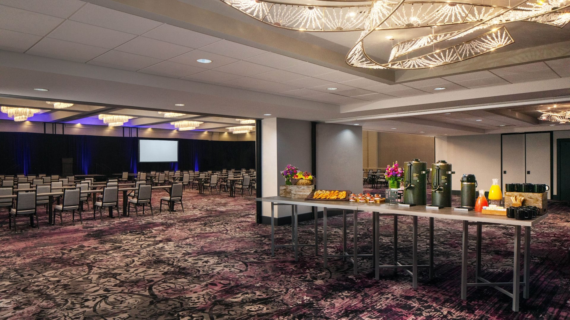 Hyatt Regency Savannah Regency Ballroom Prefunction Spread