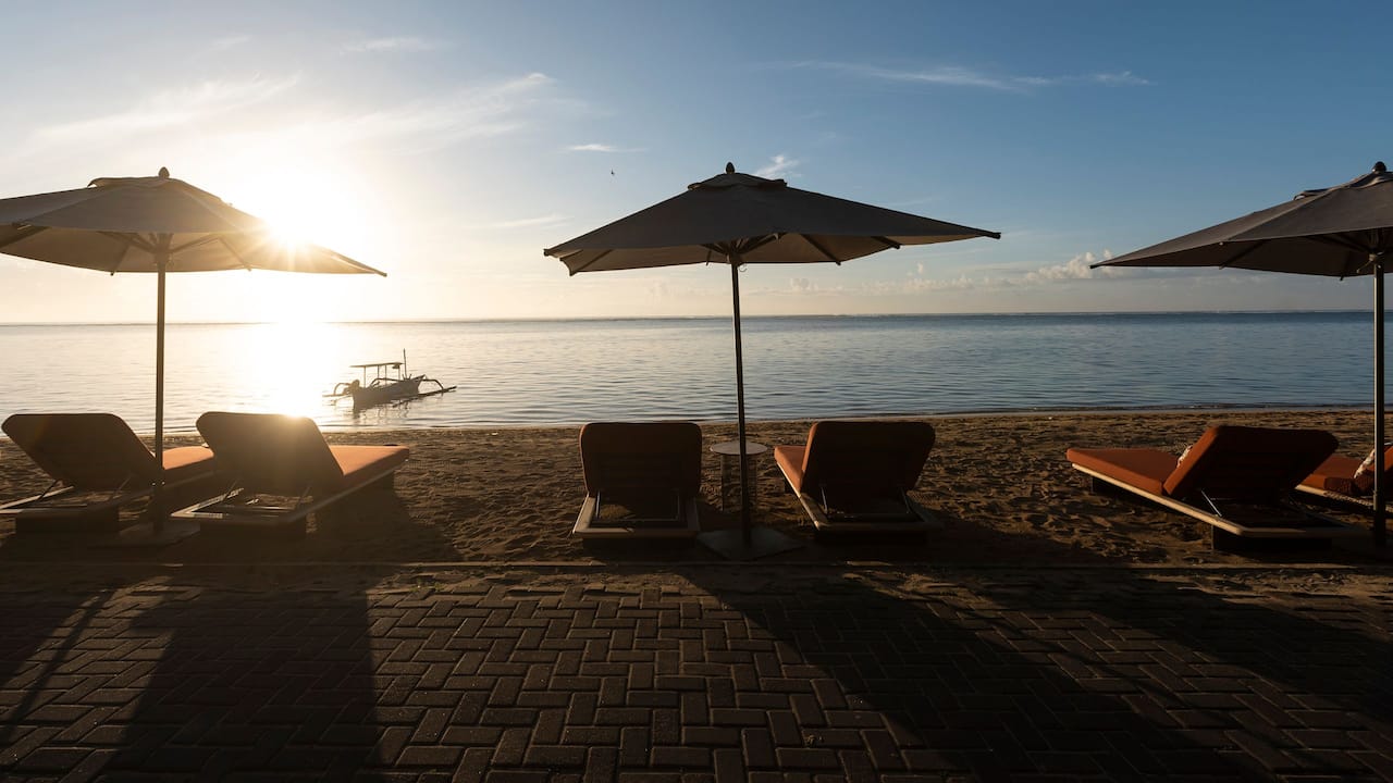 Andaz Bali Sunrise at Sanur Beach
