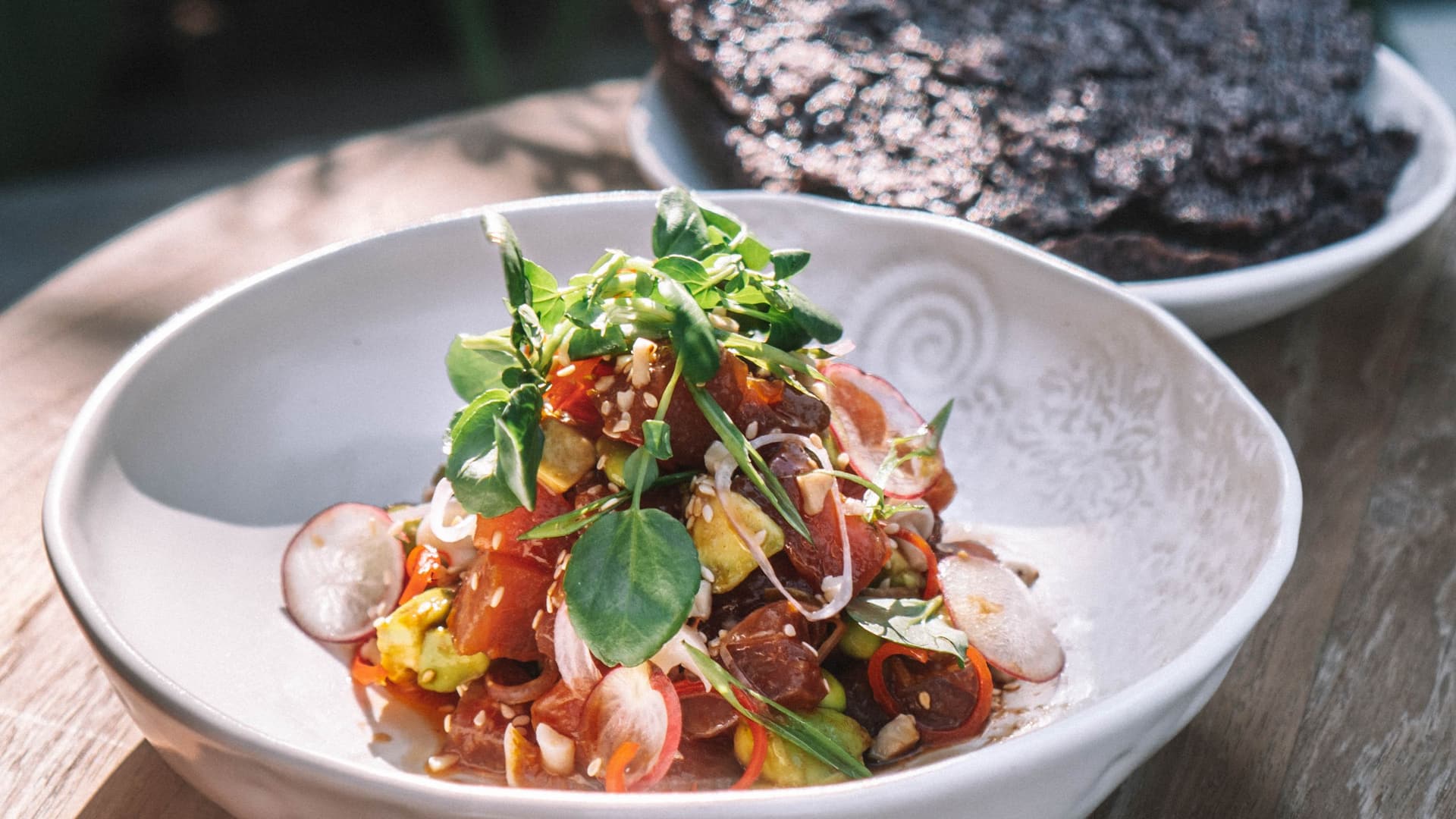 Andaz Bali Raw Tuna Salad