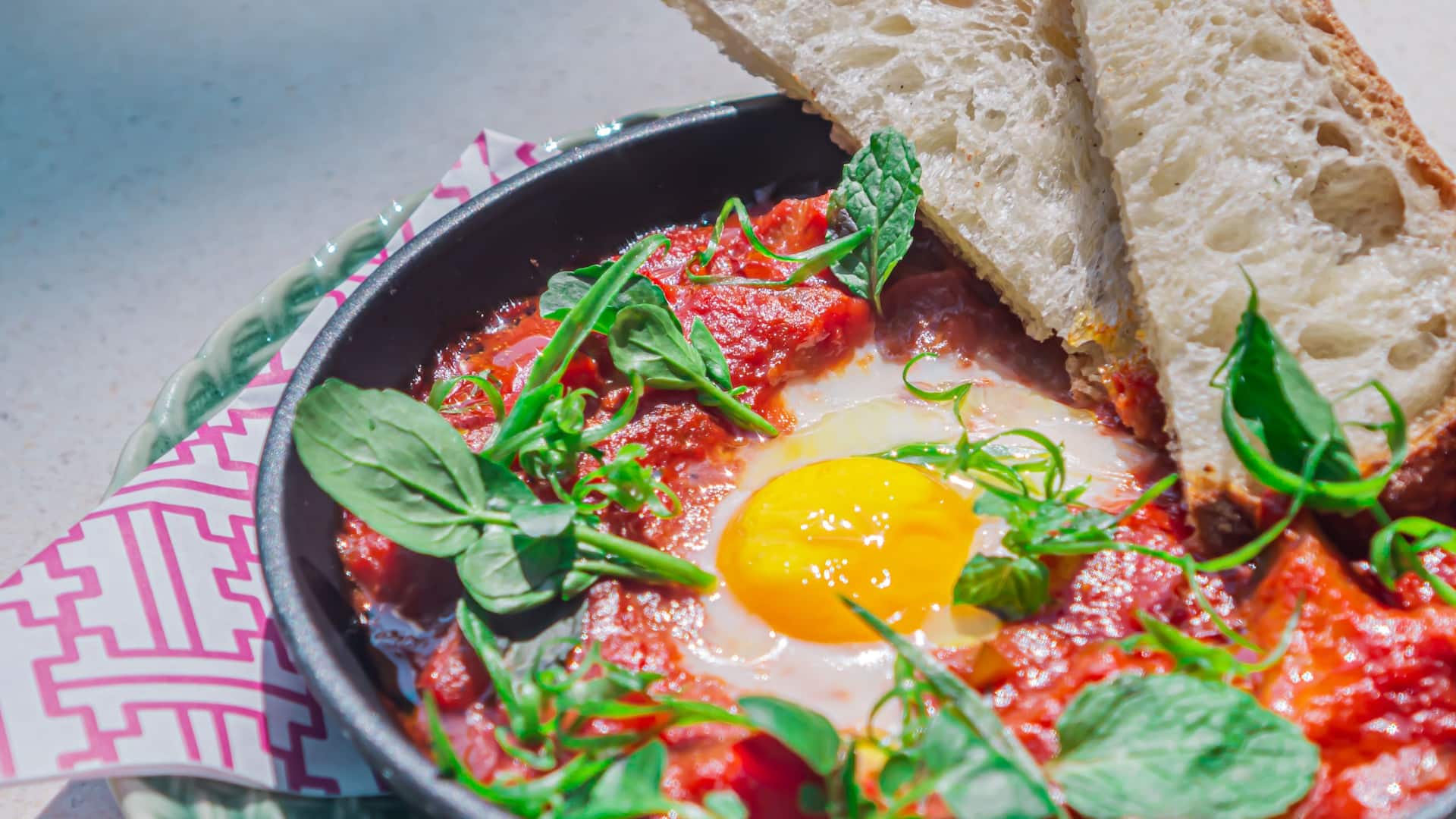 Andaz Bali Shakshuka Baked Eggs