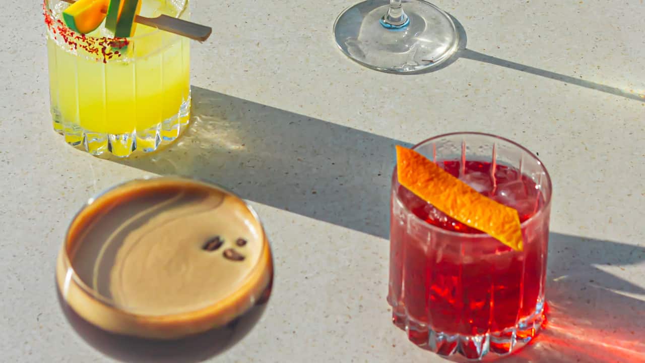 Cocktails at Andaz Bali