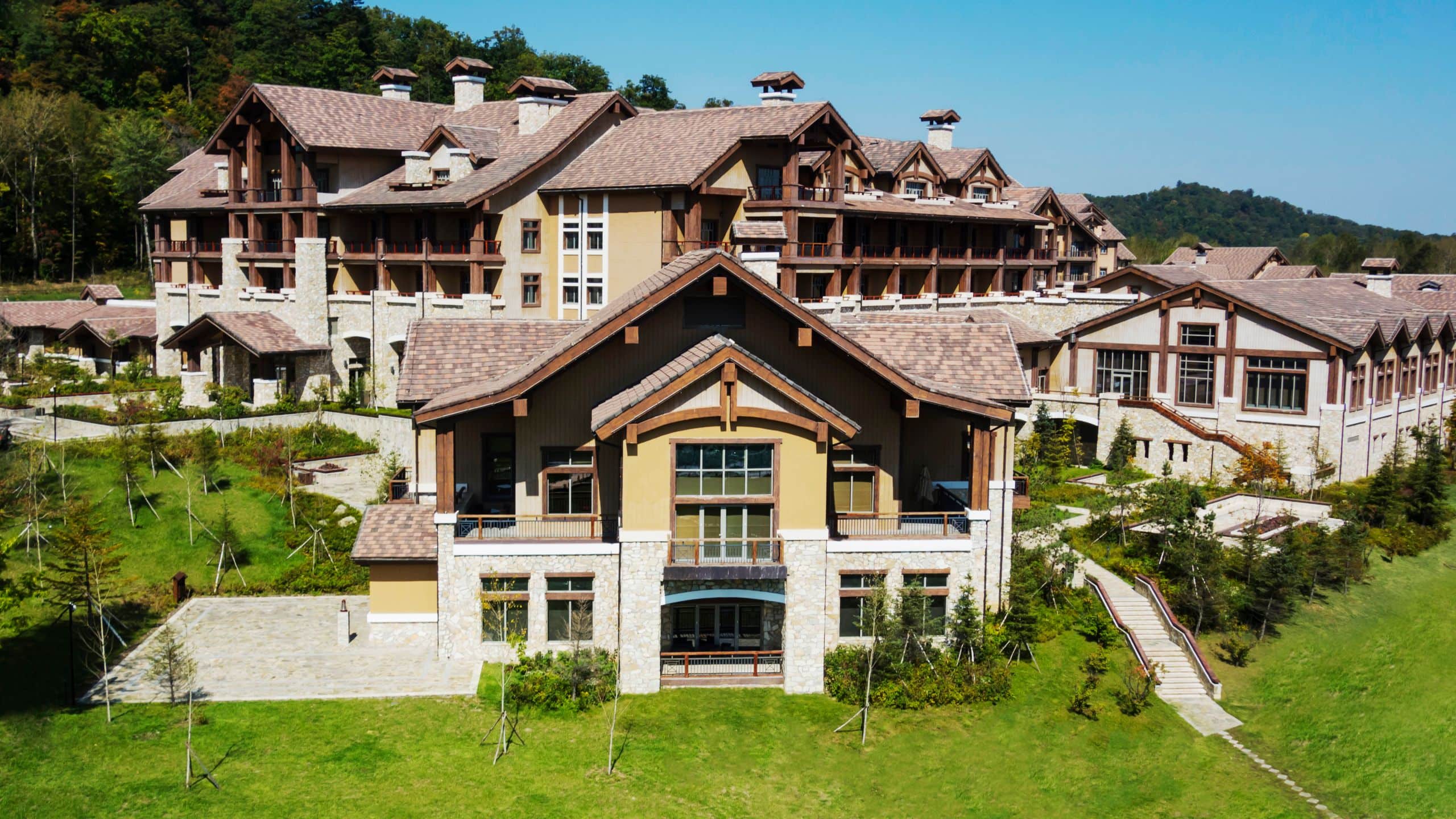 Park Hyatt Changbaishan Exterior Aerial View