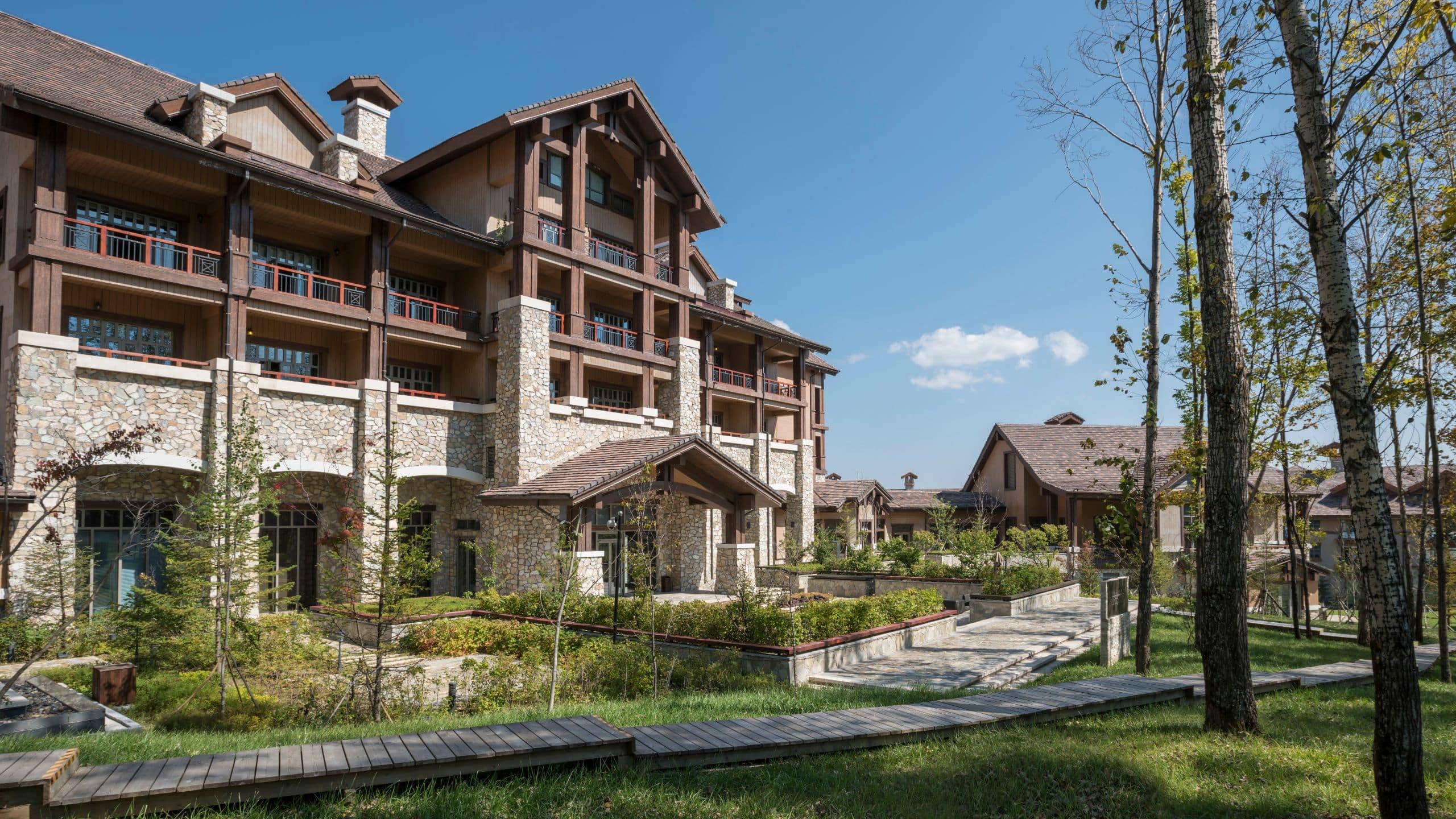 Park Hyatt Changbaishan Main Building Exterior View