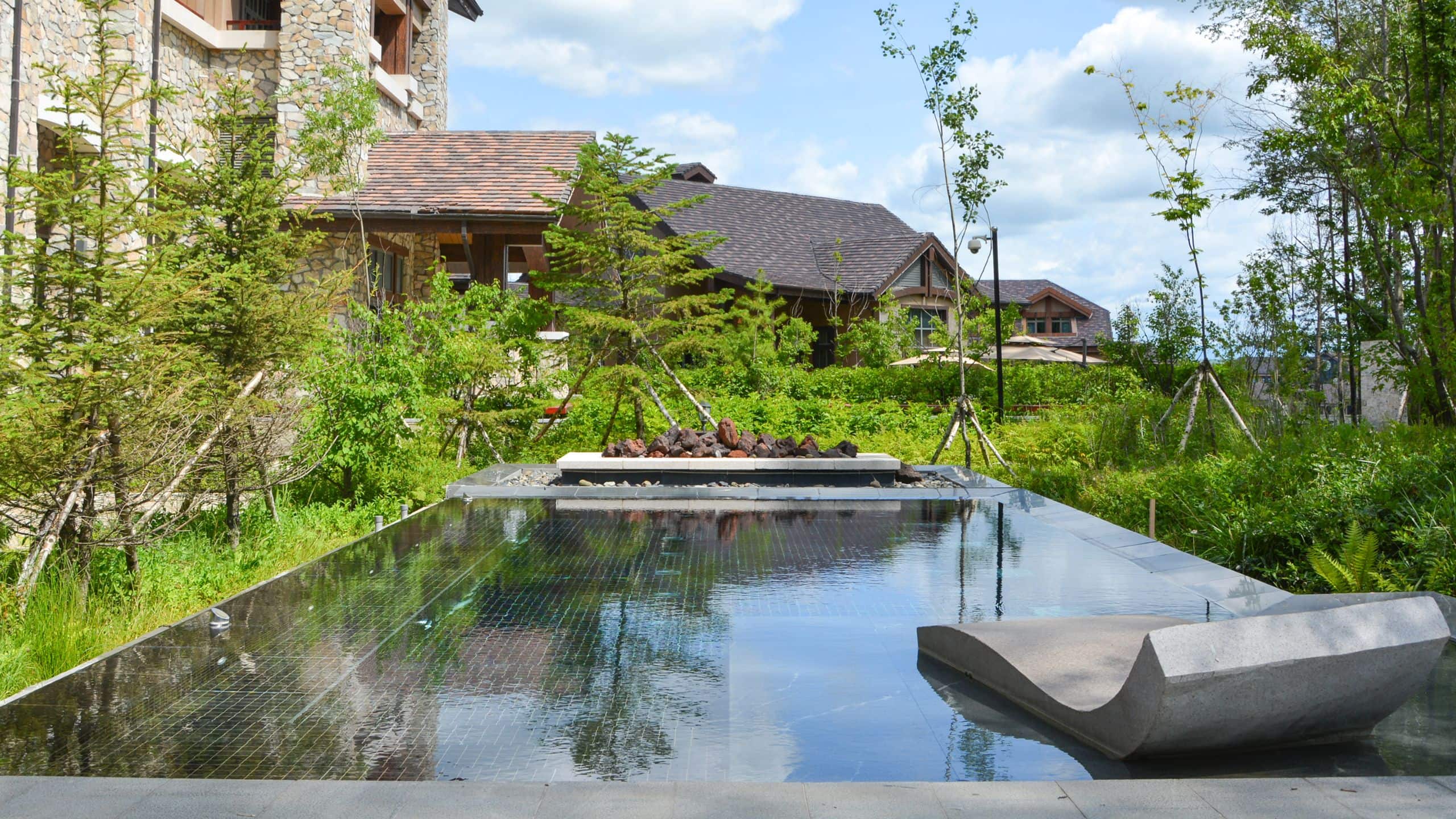 Park Hyatt Changbaishan Outdoor Heated Pool View