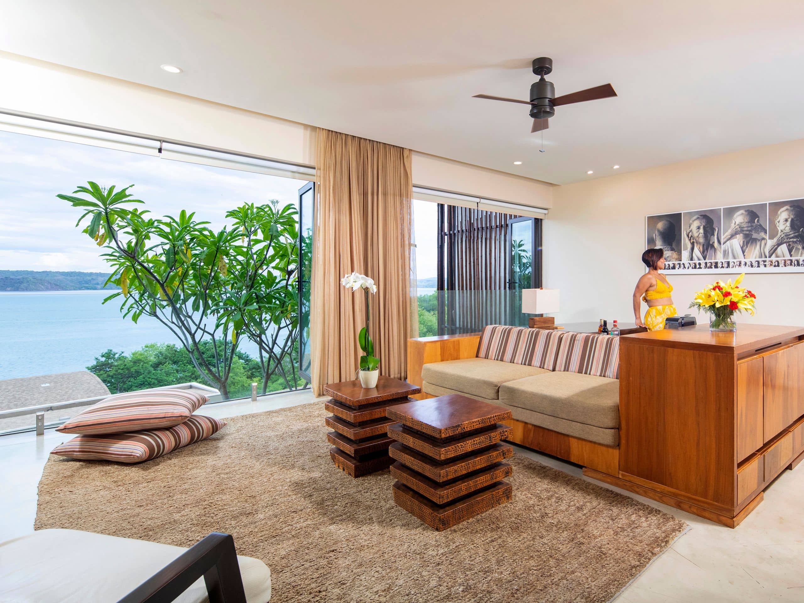 Andaz Costa Rica Resort at Peninsula Papagayo Bay View Suite Living Room