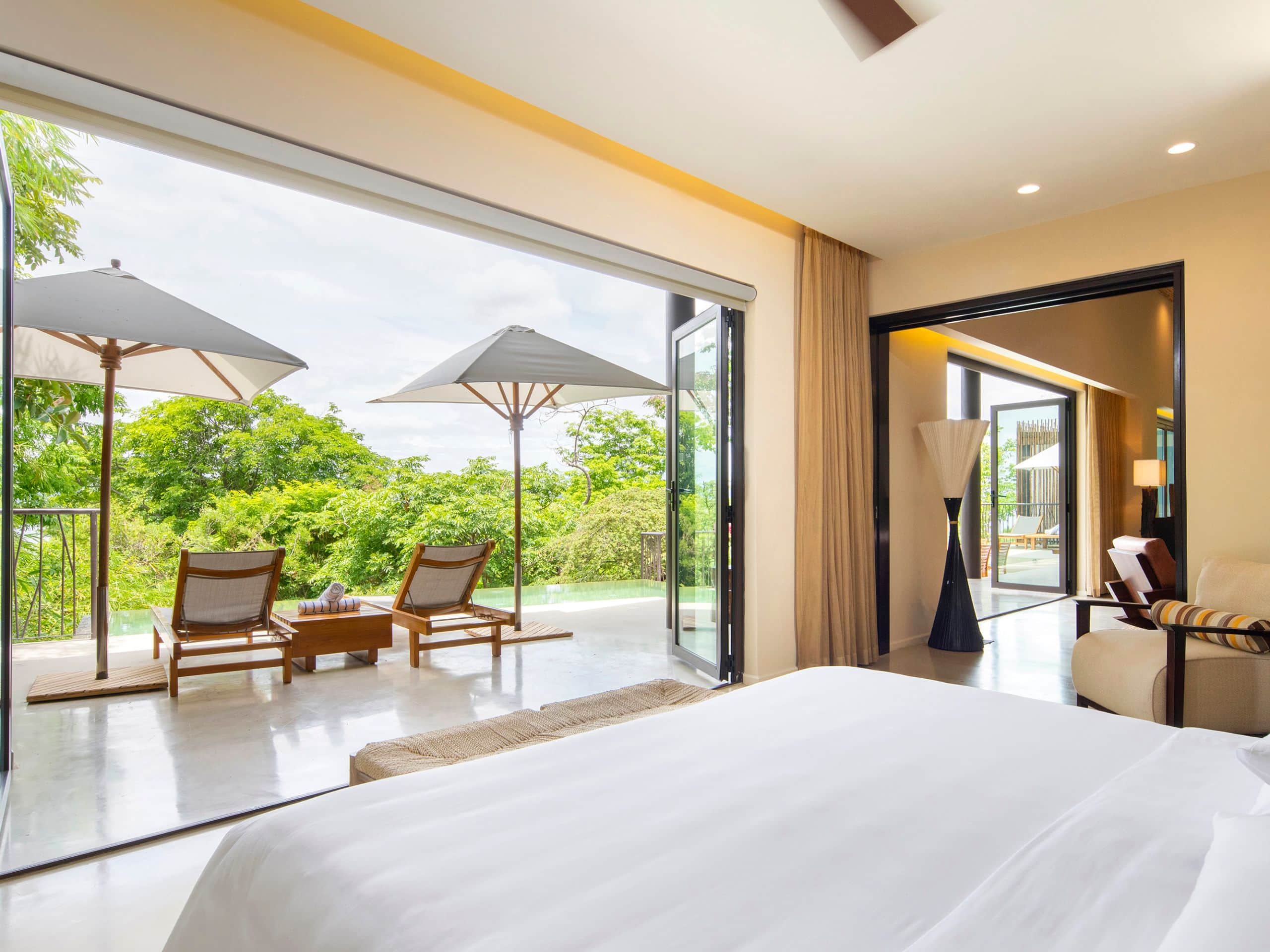 Andaz Costa Rica Resort at Peninsula Papagayo Presidential Suite Bedroom Balcony