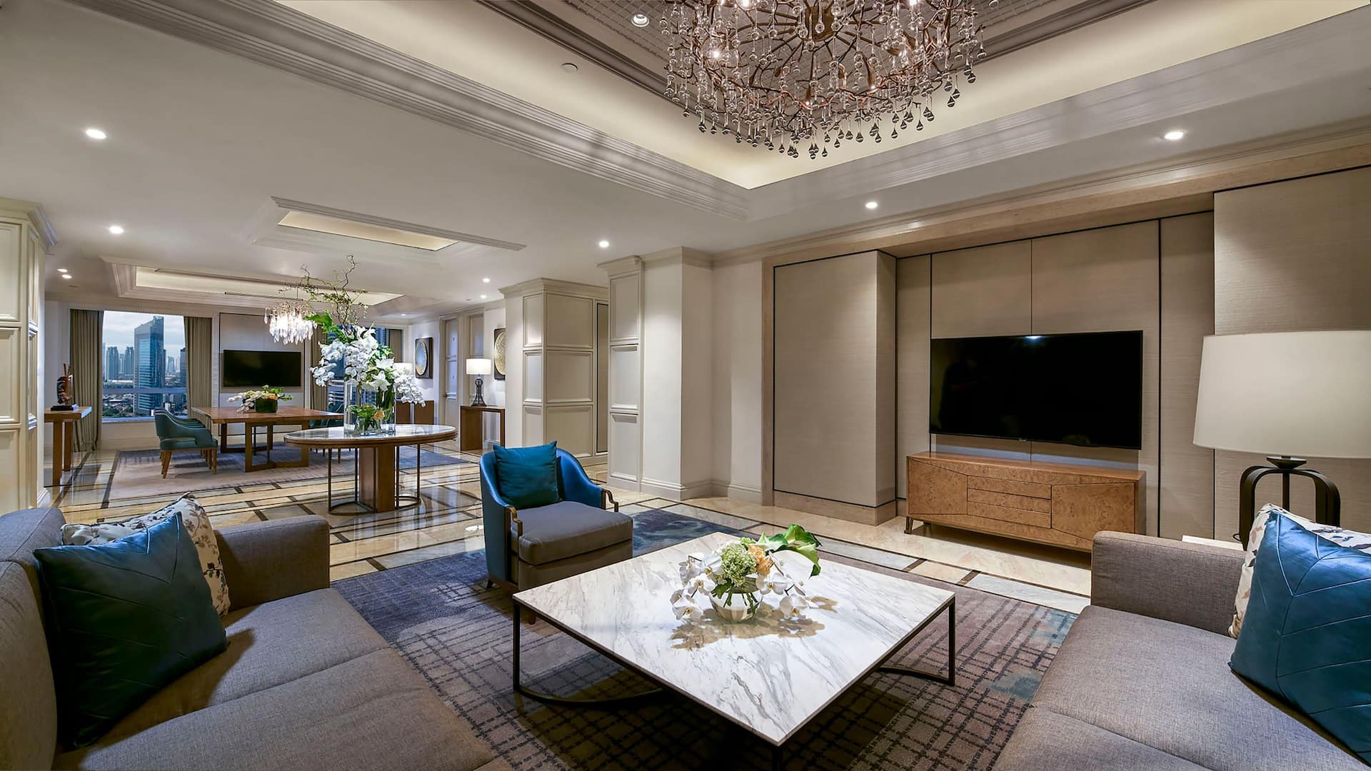 Grand Hyatt Jakarta Plaza Suite Living Room