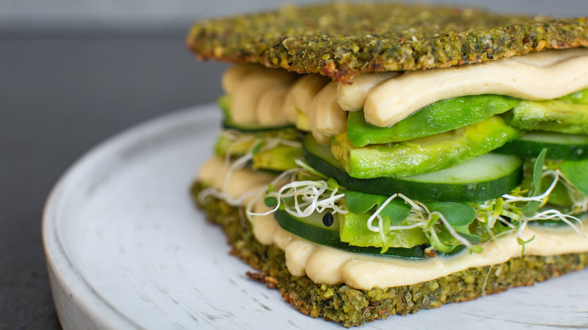 Global GLOBAL_P0330 Flaxseed Avocado Sandwich