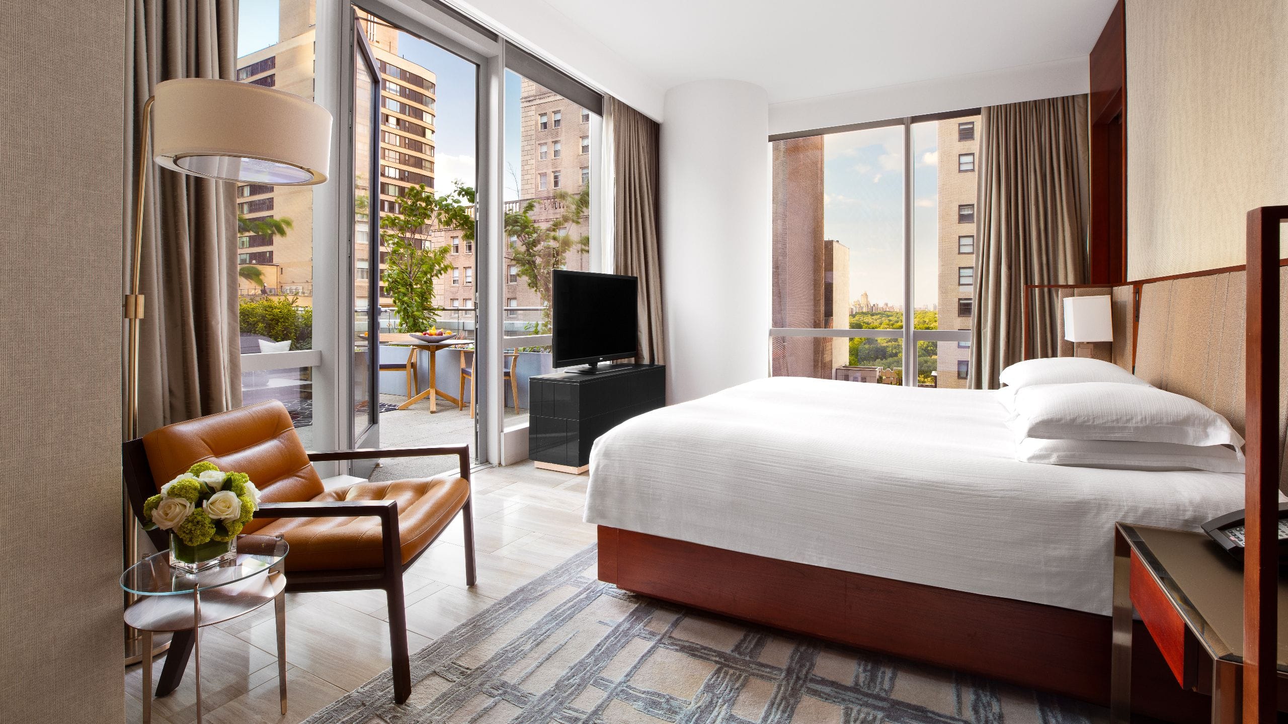 Park Hyatt New York Sky Terrace Suite Bedroom