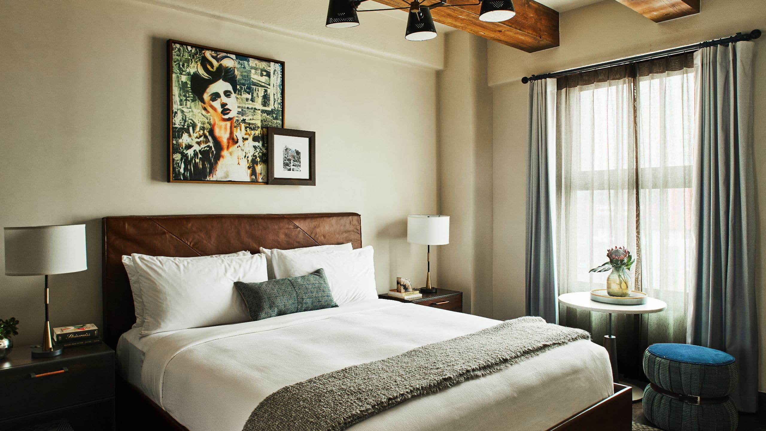 Hotel Figueroa Deluxe Suite Bedroom