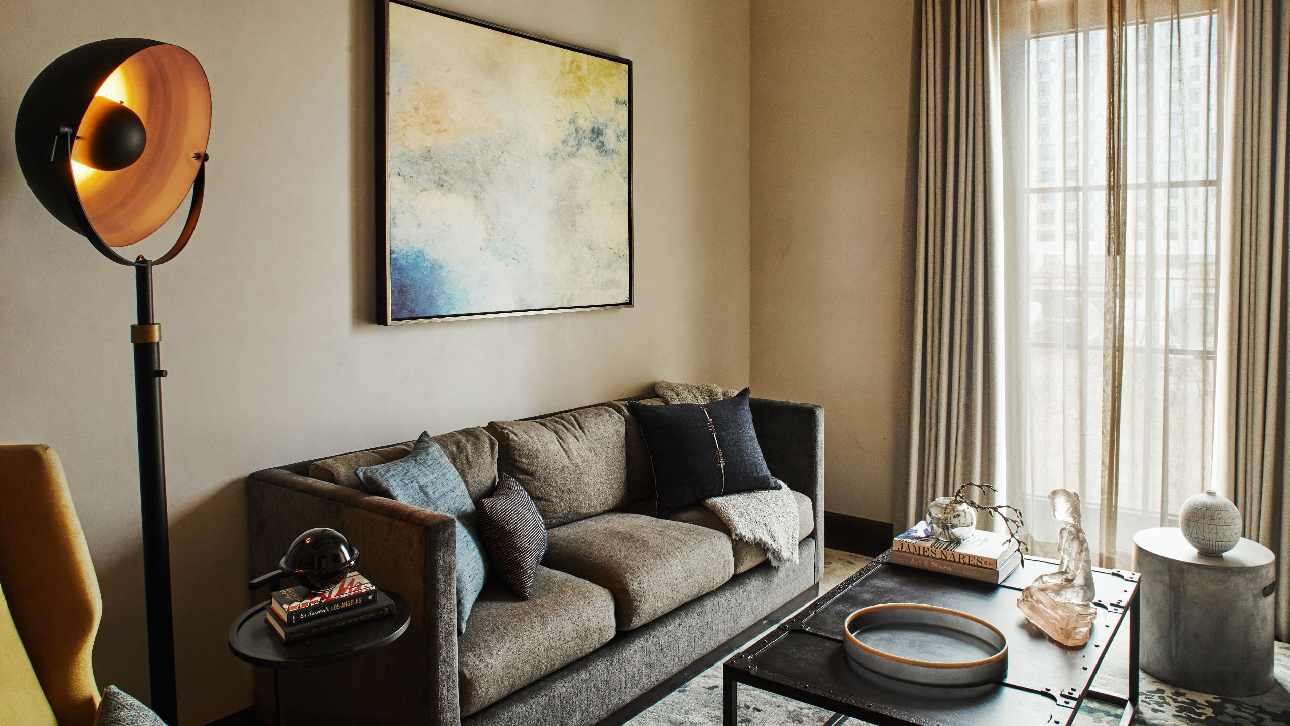 Hotel Figueroa Cabana Suite Living