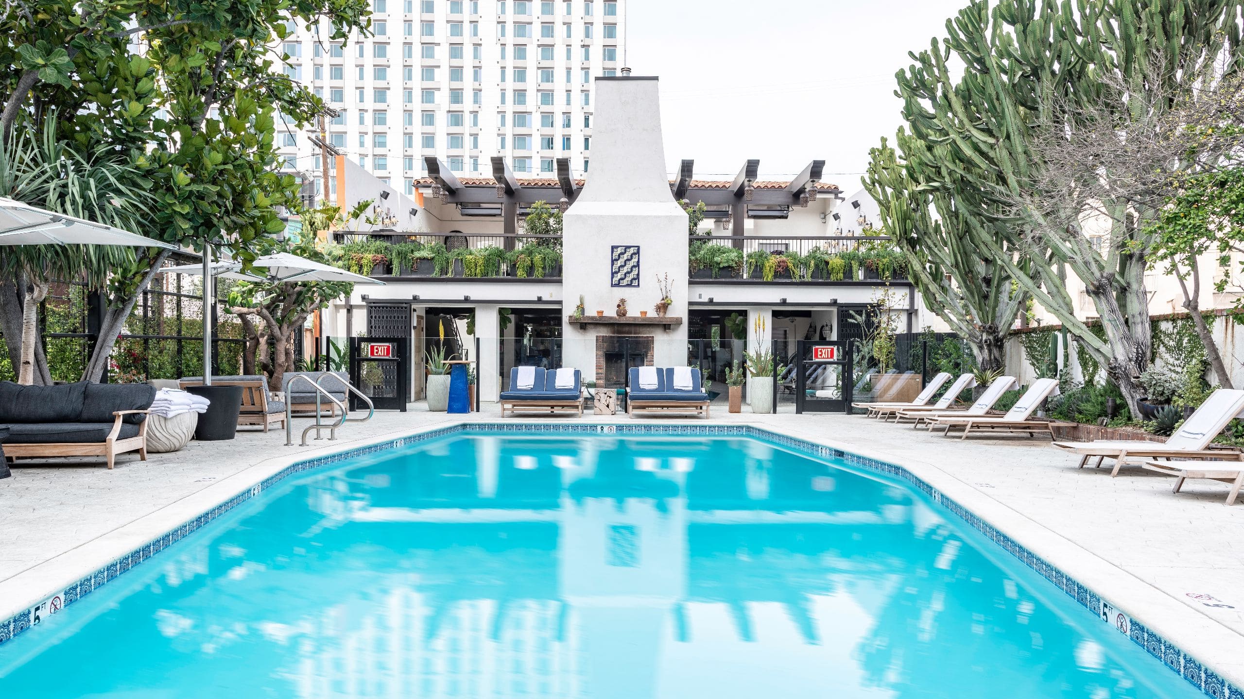 Hotel Figueroa Pool Signature