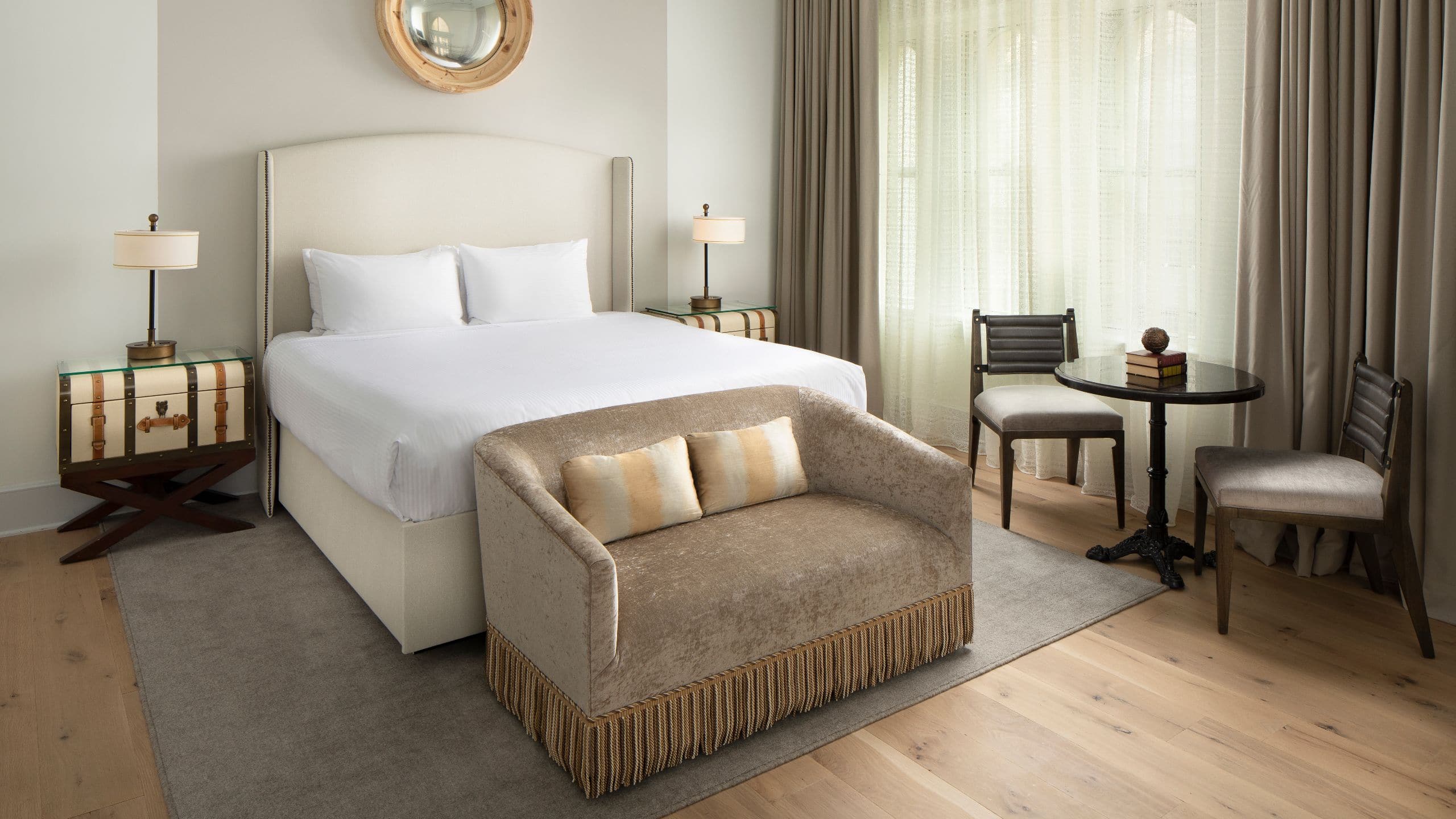 The Driskill Primrose Suite Bedroom