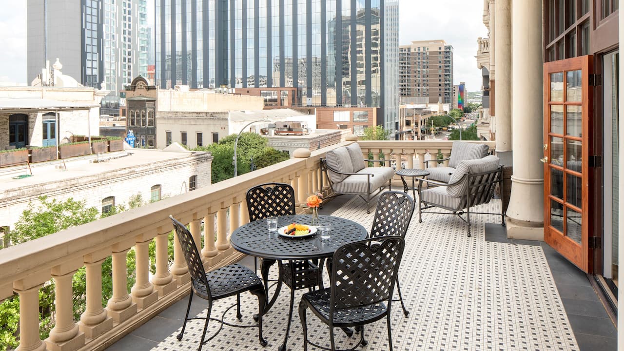 Brazos Suite Balcony