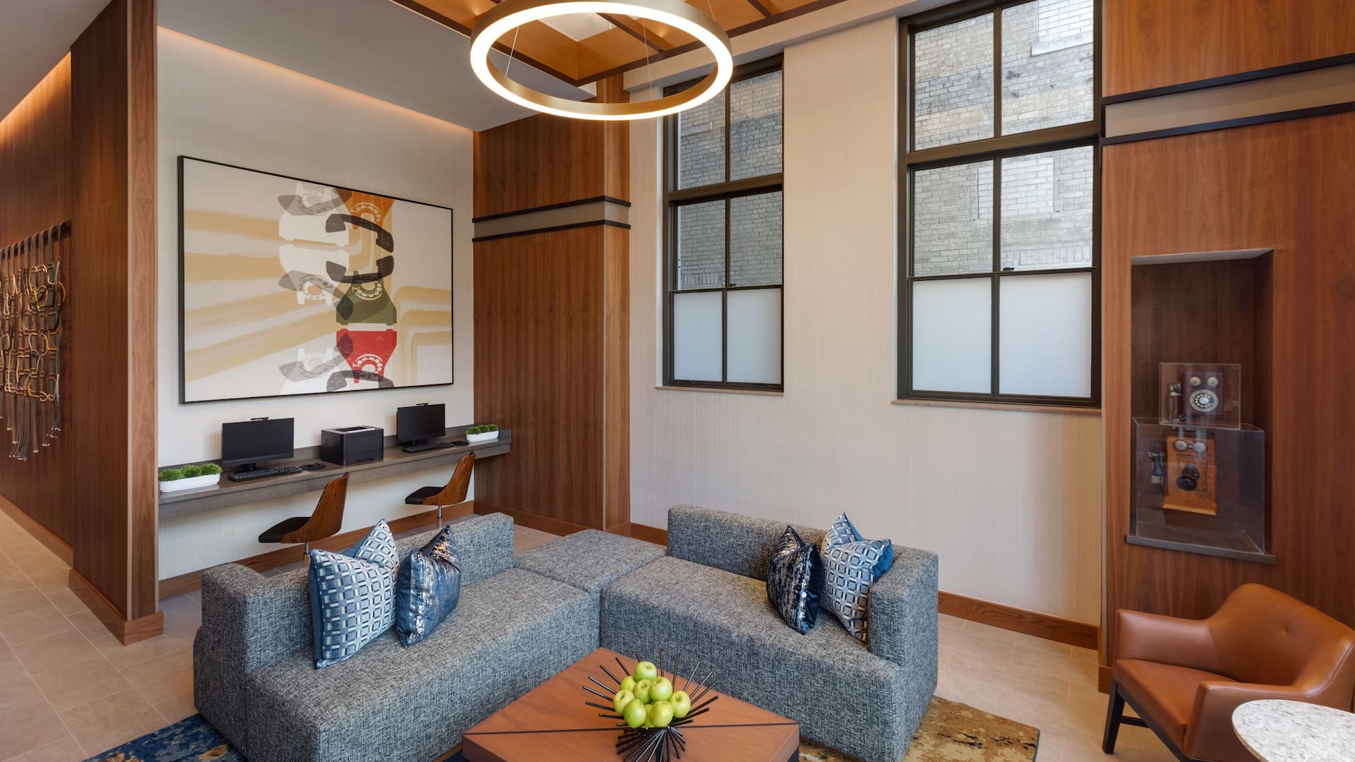 Hyatt Place Houston / Downtown Lobby Seating