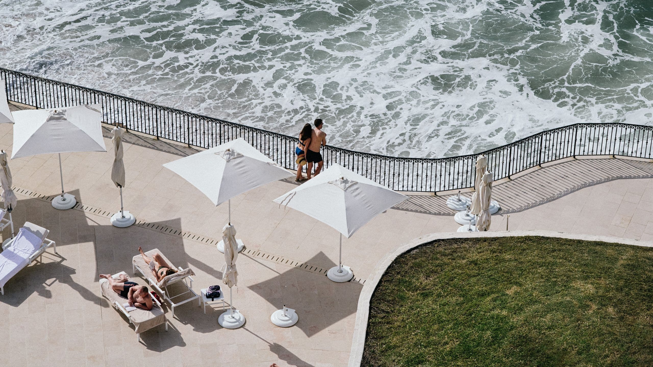 Hôtel du Palais Biarritz Biarritz Beach Couple