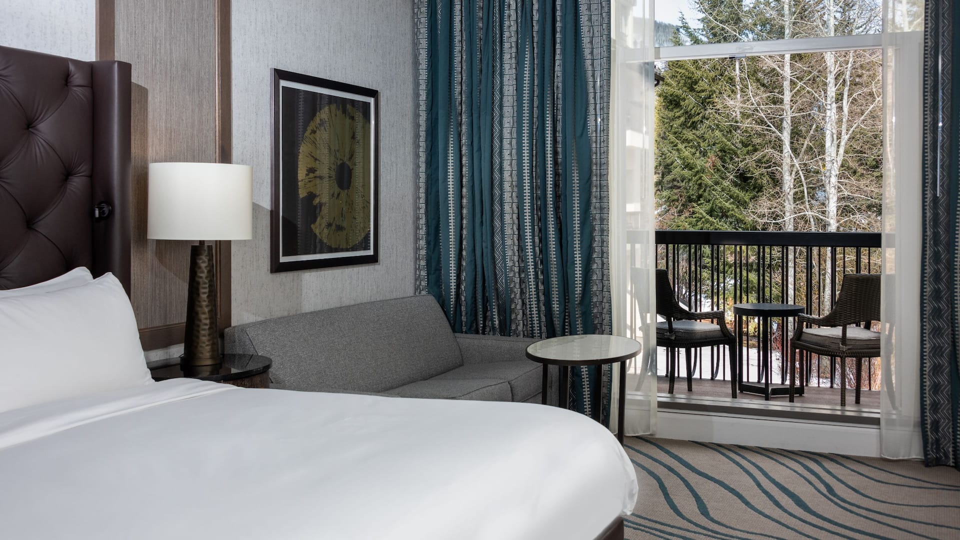 2 of 6 Grand Hyatt Vail Deluxe Mountain View King Balcony